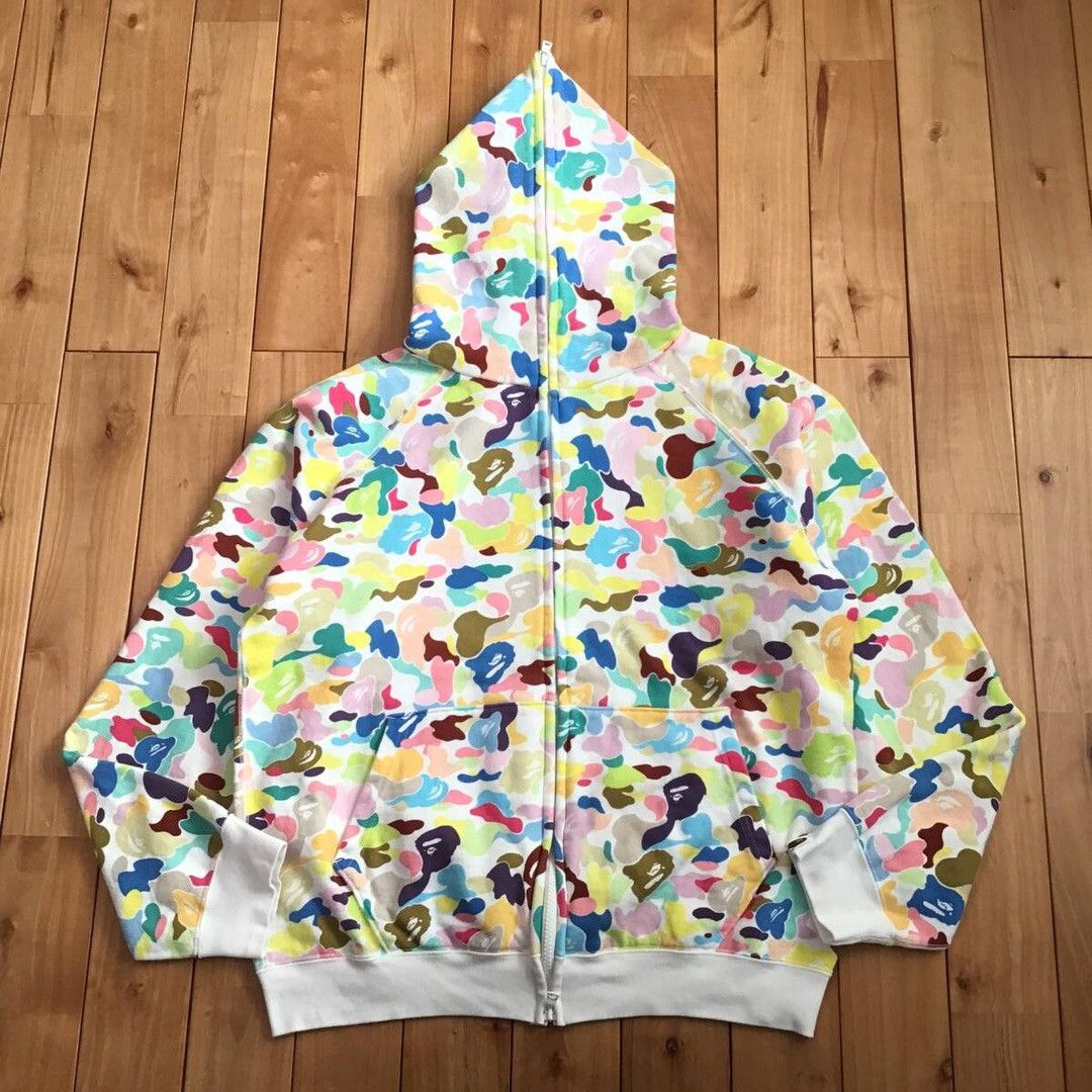 Bape Multi Camo Hoodie | Grailed