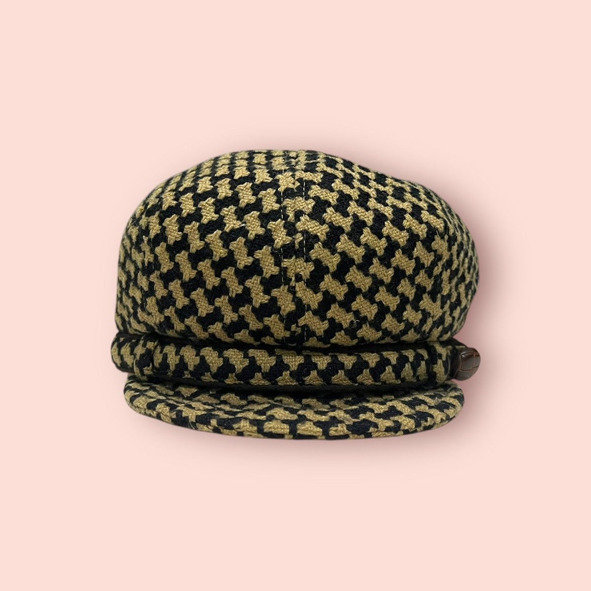 Japanese Brand × Vintage VINTAGE 2OZ DOGBONE WOVEN GATSBY BAKER BOY NEWSBOY HAT Size ONE SIZE - 7 Thumbnail