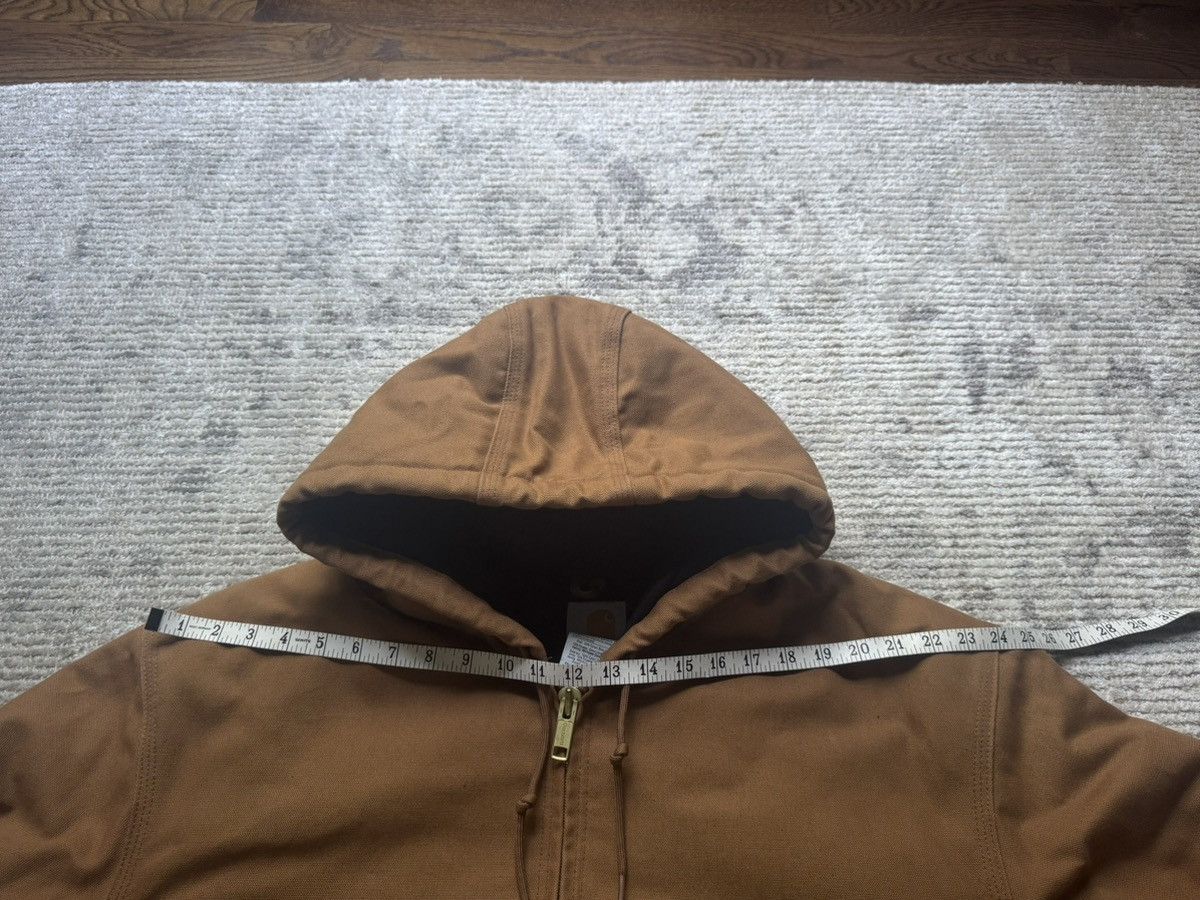 Carhartt Carhartt Tan Brown Hooded Jacket Detroit Active J140 BRN Size US XL / EU 56 / 4 - 11 Thumbnail
