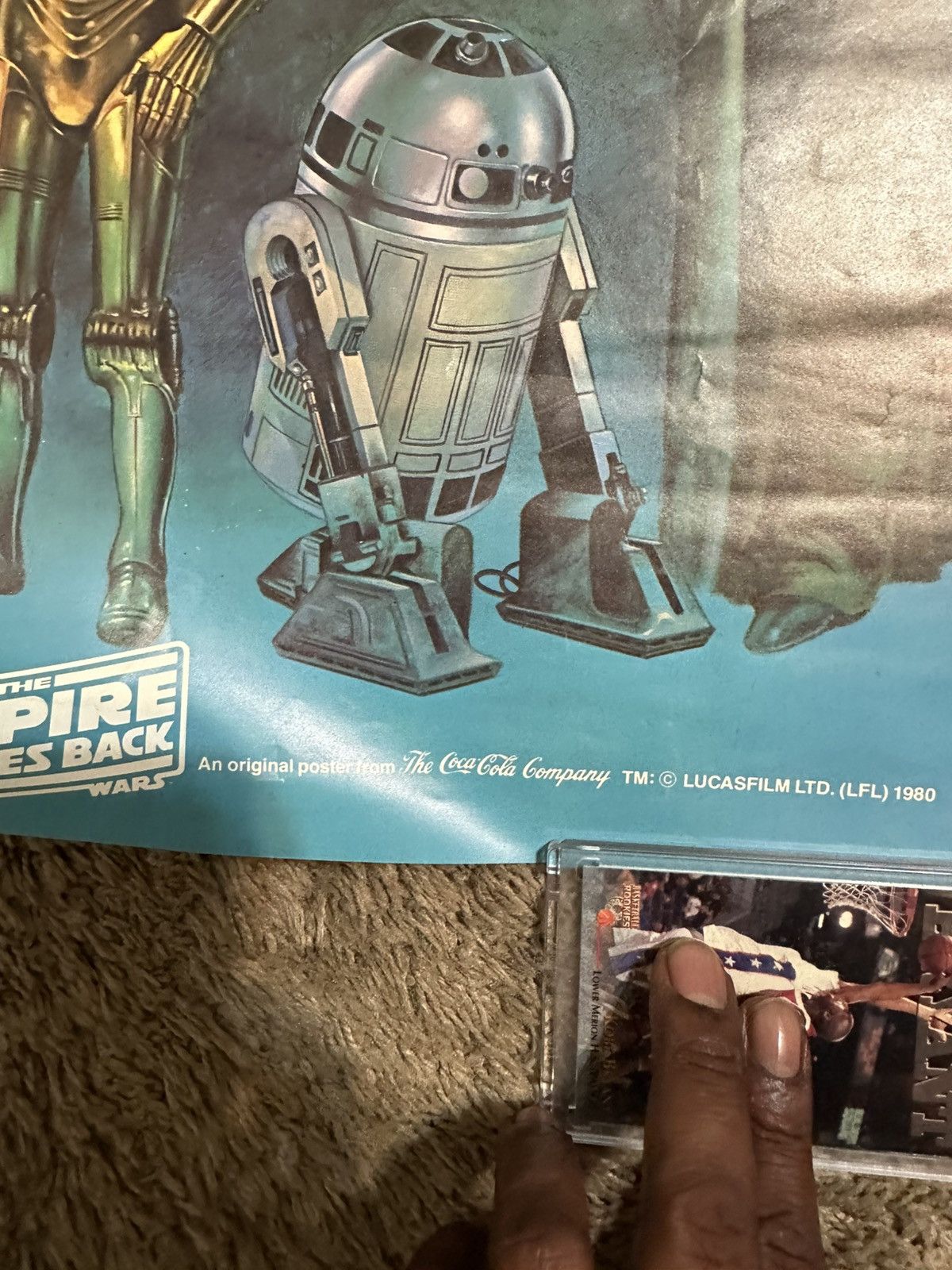 Star Wars Vintage Star Wars The Empire Strikes Back Poster 1980s Size US L / EU 52-54 / 3 - 2 Thumbnail
