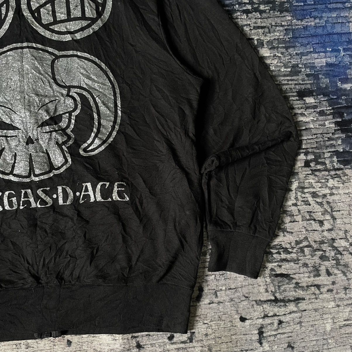 Anime 🔥RARE🔥 PORTGAS D ACE ONE PIECE ANIME MANGA BLACK HOODIE Size US L / EU 52-54 / 3 - 14 Thumbnail