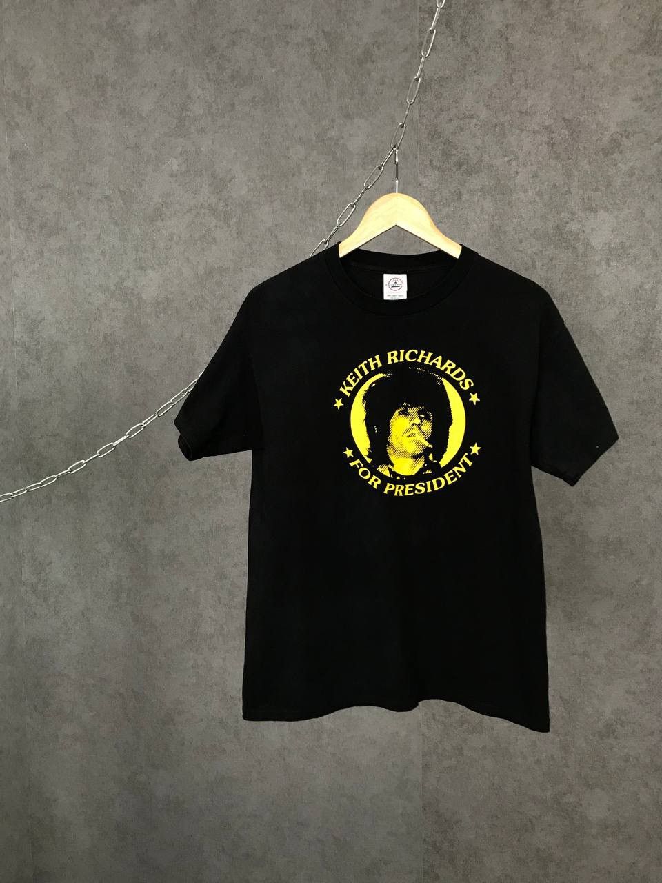 Band Tees × Vintage Keith Richards for president vintage band tee Size US S / EU 44-46 / 1 - 1 Thumbnail