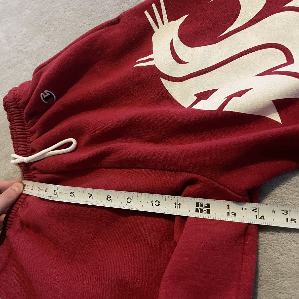 Champion Champion Washington State Cougars WSU Sweatpants Red Mens S Size US 26 / EU 42 - 7 Thumbnail