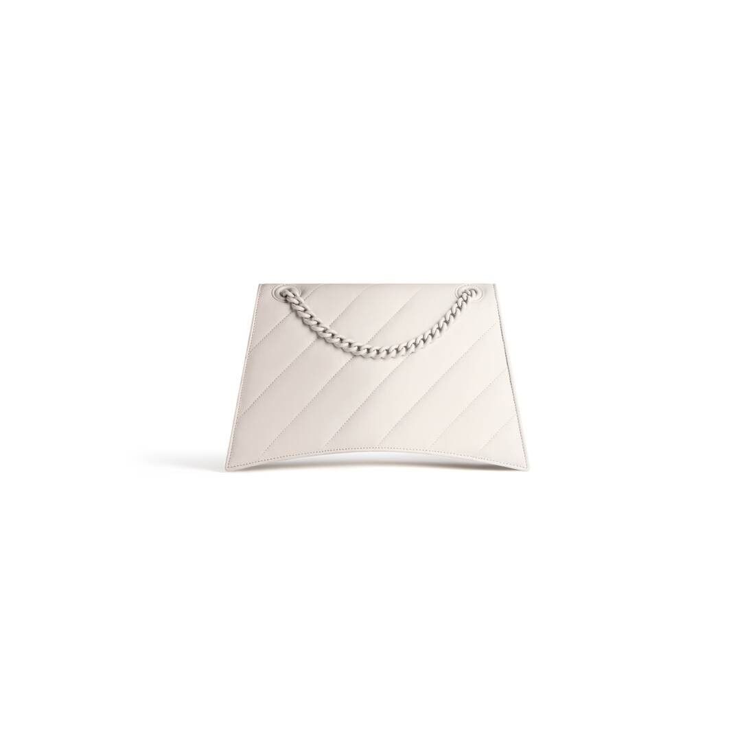 Balenciaga o1srvl11e0825 Size: OS / Crush Medium Chain Bag Quilted Size ONE SIZE - 4 Thumbnail