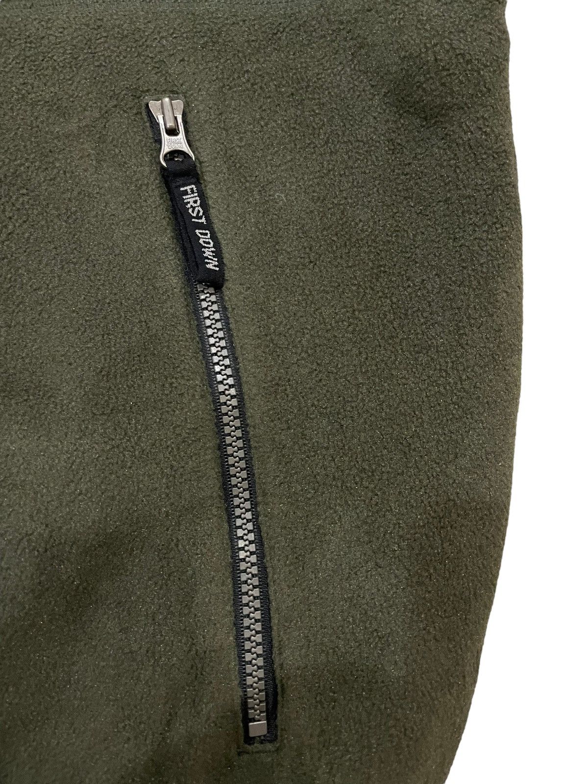 Other Y2K FIRST DOWN USA Fleece Sherpa Faux Zipped Jacket Size US XXL / EU 58 / 5 - 8 Thumbnail