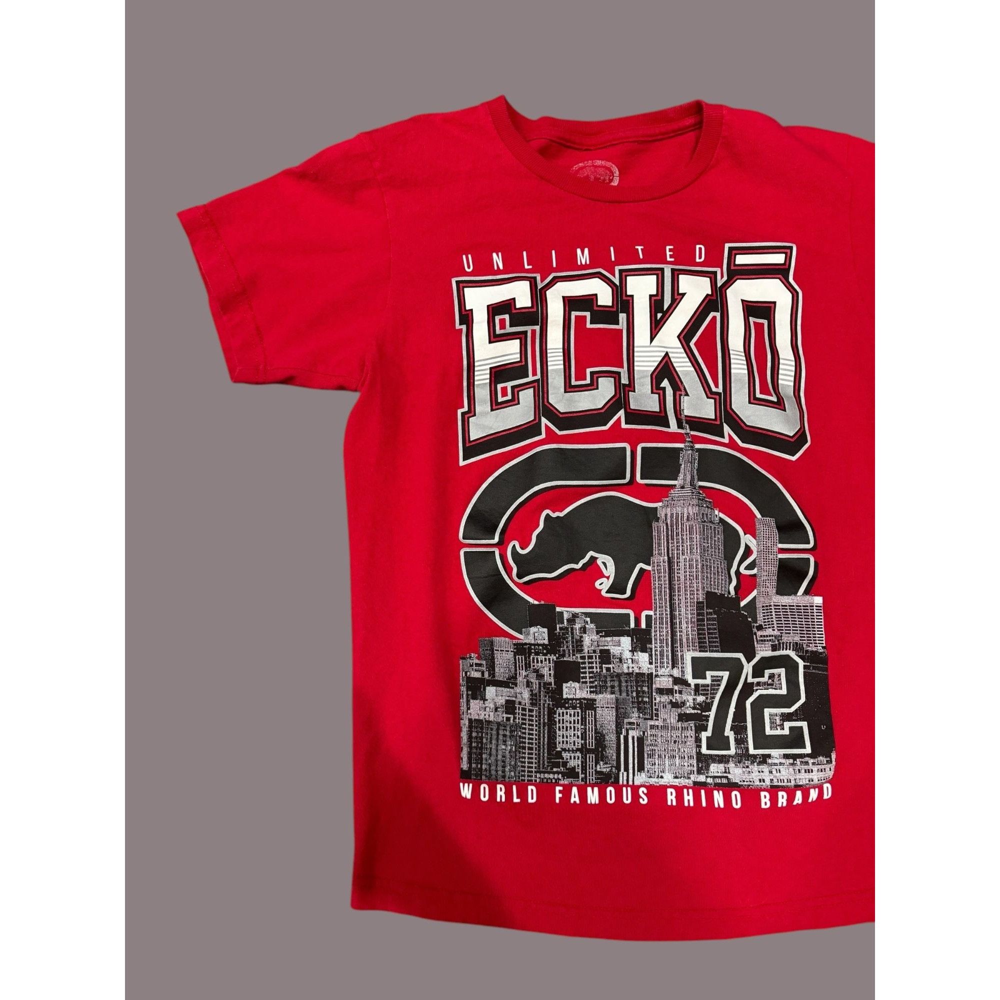Ecko Unltd. Y2K Ecko Unltd "World Famous Rhino" T-Shirt Size US M / EU 48-50 / 2 - 2 Thumbnail