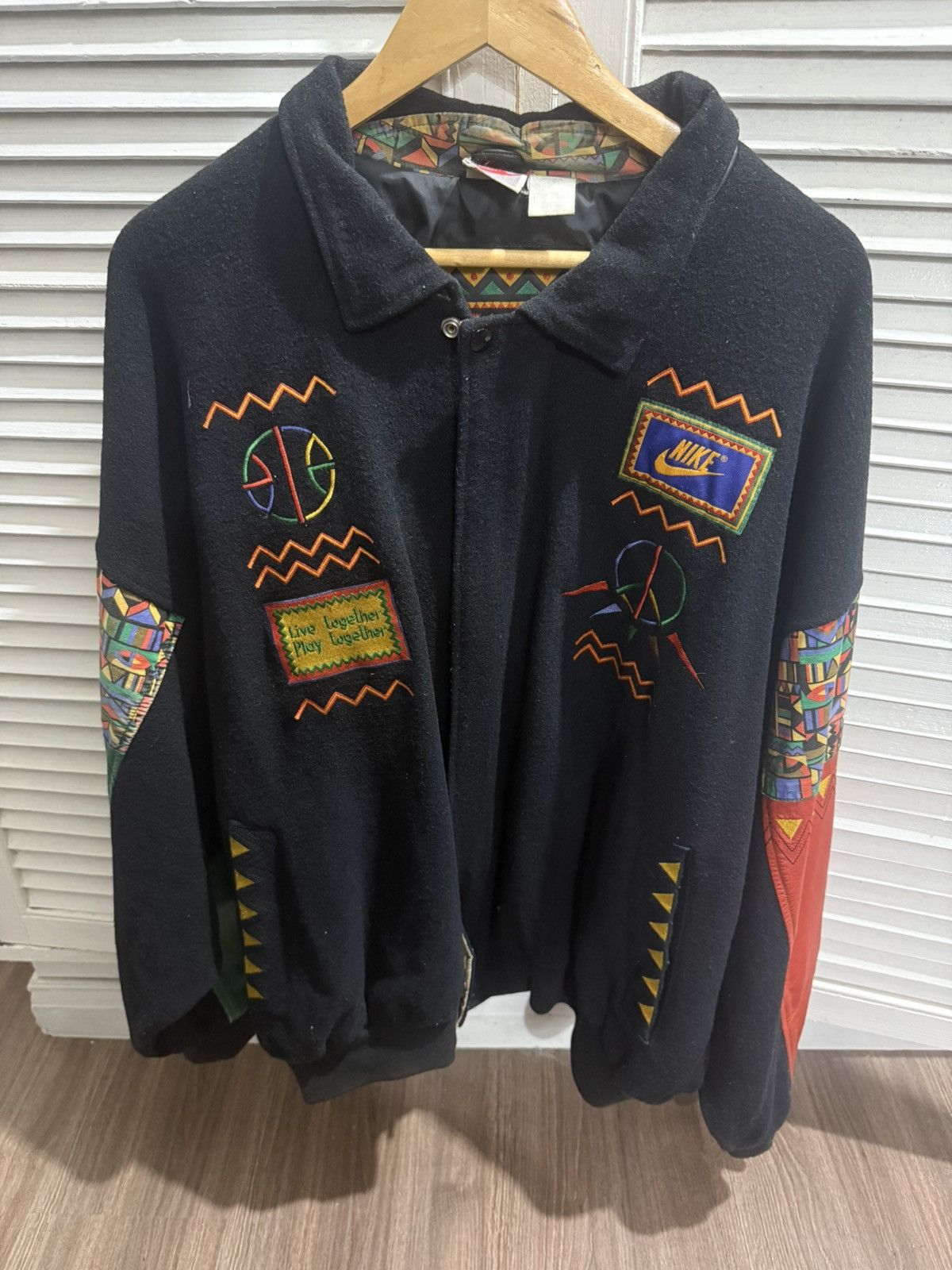 Nike vintage nike spike lee urban jungle jacket Size US XL / EU 56 / 4 - 1 Thumbnail