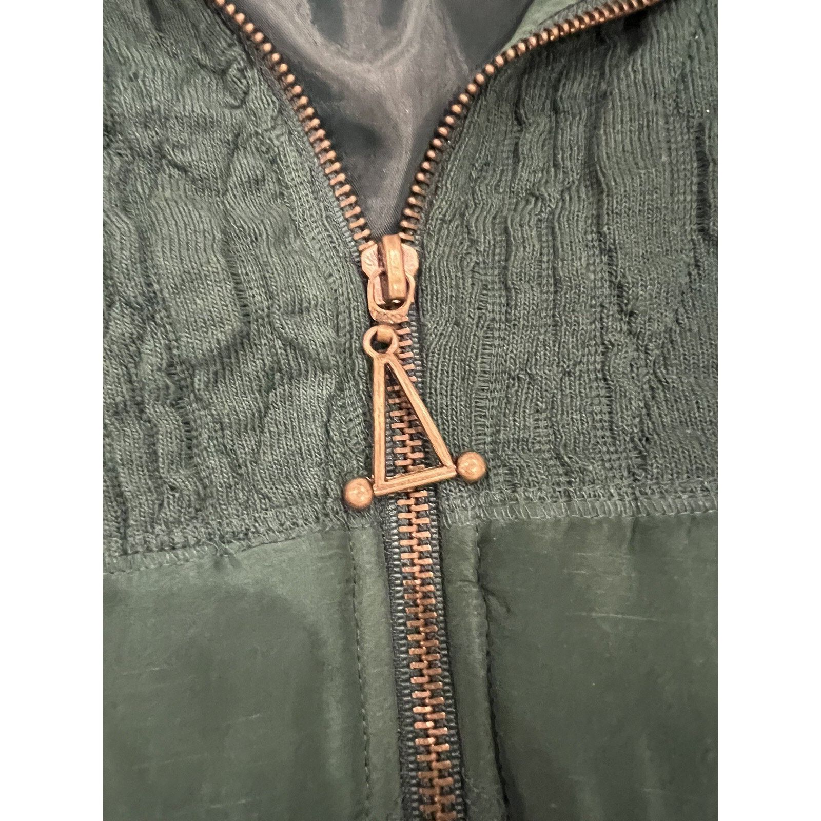 Vintage Vintage 1980s East West Silks Green Jacket Women’s Medium Size M / US 6-8 / IT 42-44 - 5 Thumbnail