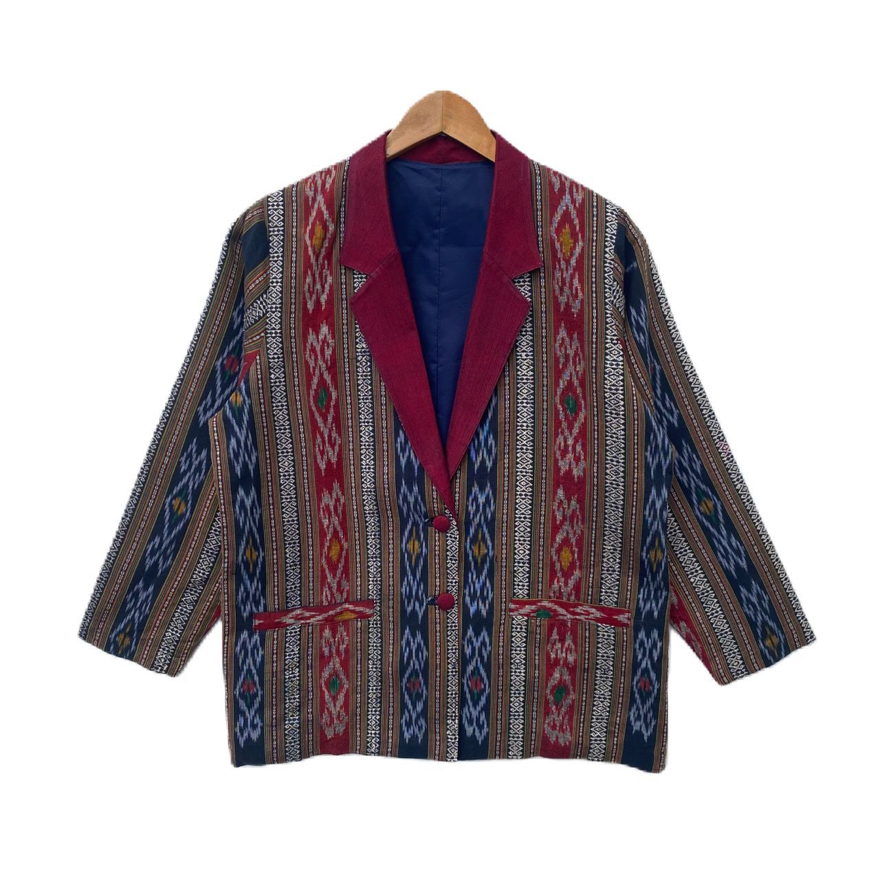 SOUTHWESTERN NATIVE TRADITIONAL HAND WOVEN BLAZER