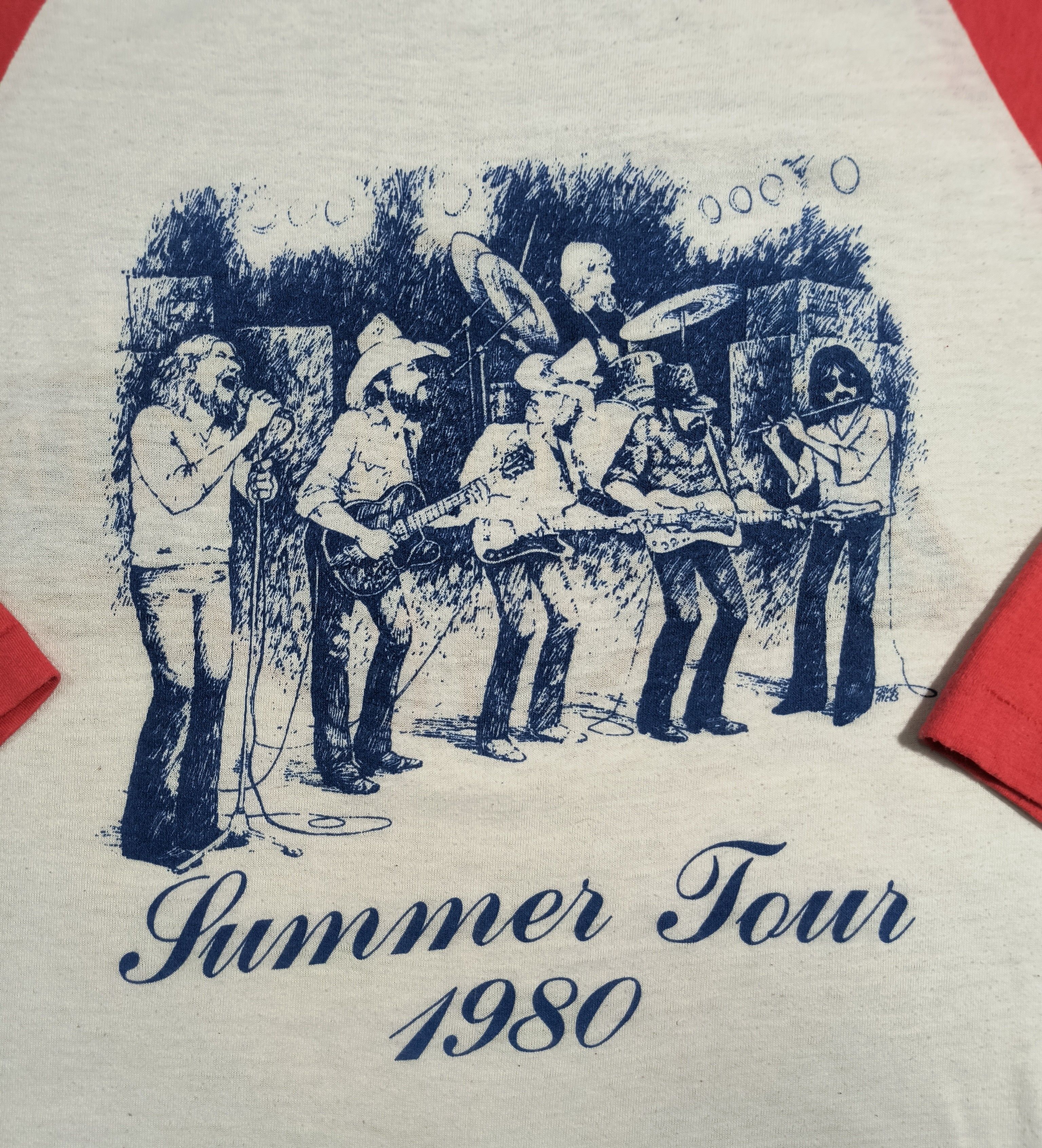 Band Tees Vintage The Marshall Tucker Band summer tour 1980 Size US M / EU 48-50 / 2 - 1 Thumbnail