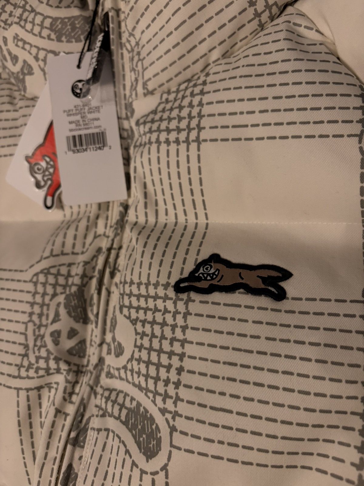 Billionaire Boys Club BILLIONARES BOY CLUB WHITE PUFFER JACKET Size US M / EU 48-50 / 2 - 2 Thumbnail