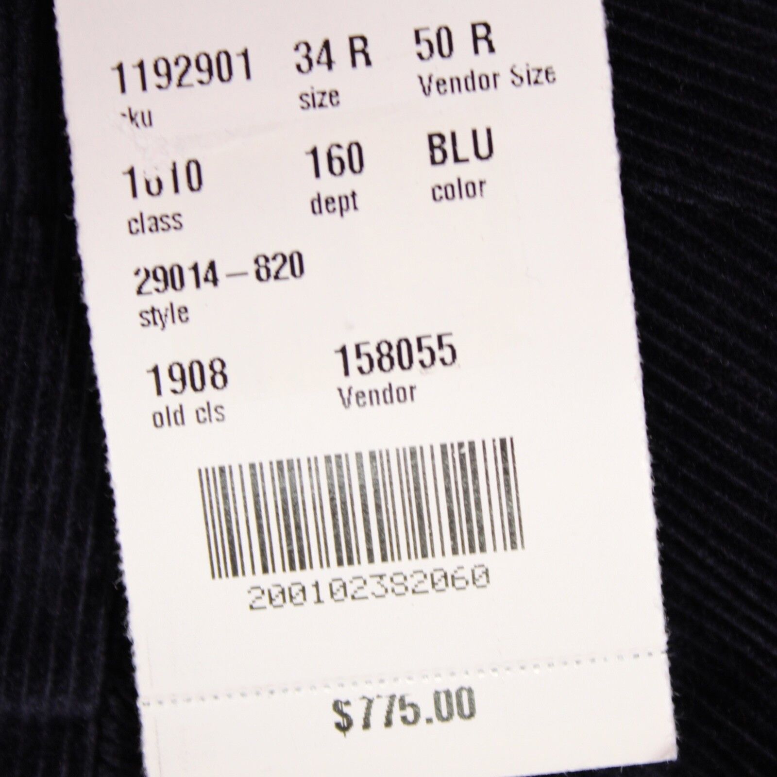 Incotex INCOTEX New with tags Chino Size 34 US In Blue Size US 34 / EU 50 - 4 Thumbnail