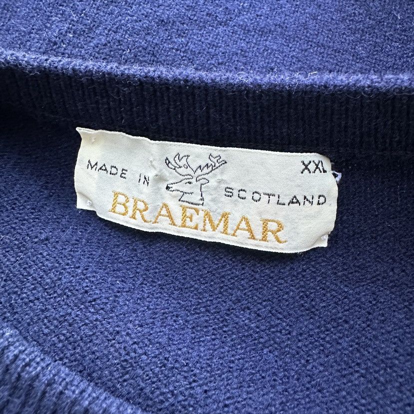 Other VINTAGE 1980s BRAEMAR LAMBSWOOL SWEATER MADE IN SCOTLAND XXL Size US XXL / EU 58 / 5 - 4 Thumbnail