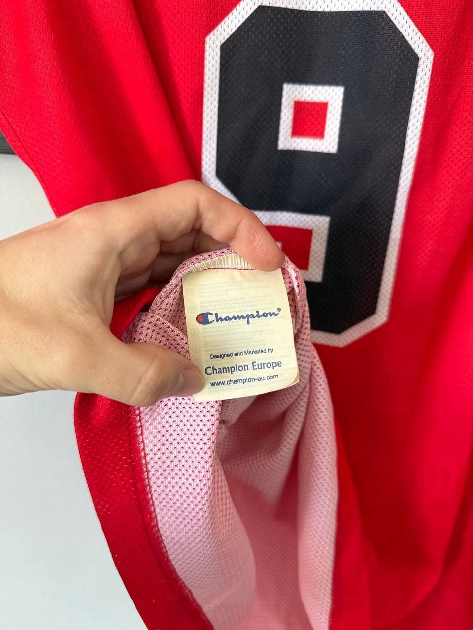 Champion Vintage NEW Champion Chicago bulls jersey NBA Deng 9 Size US L / EU 52-54 / 3 - 11 Thumbnail
