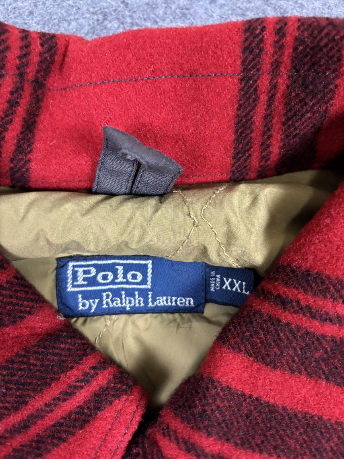 Polo Ralph Lauren Vtg Polo Ralph Lauren Mackinaw Military Wool Jacket K47 Size US XXL / EU 58 / 5 - 7 Thumbnail