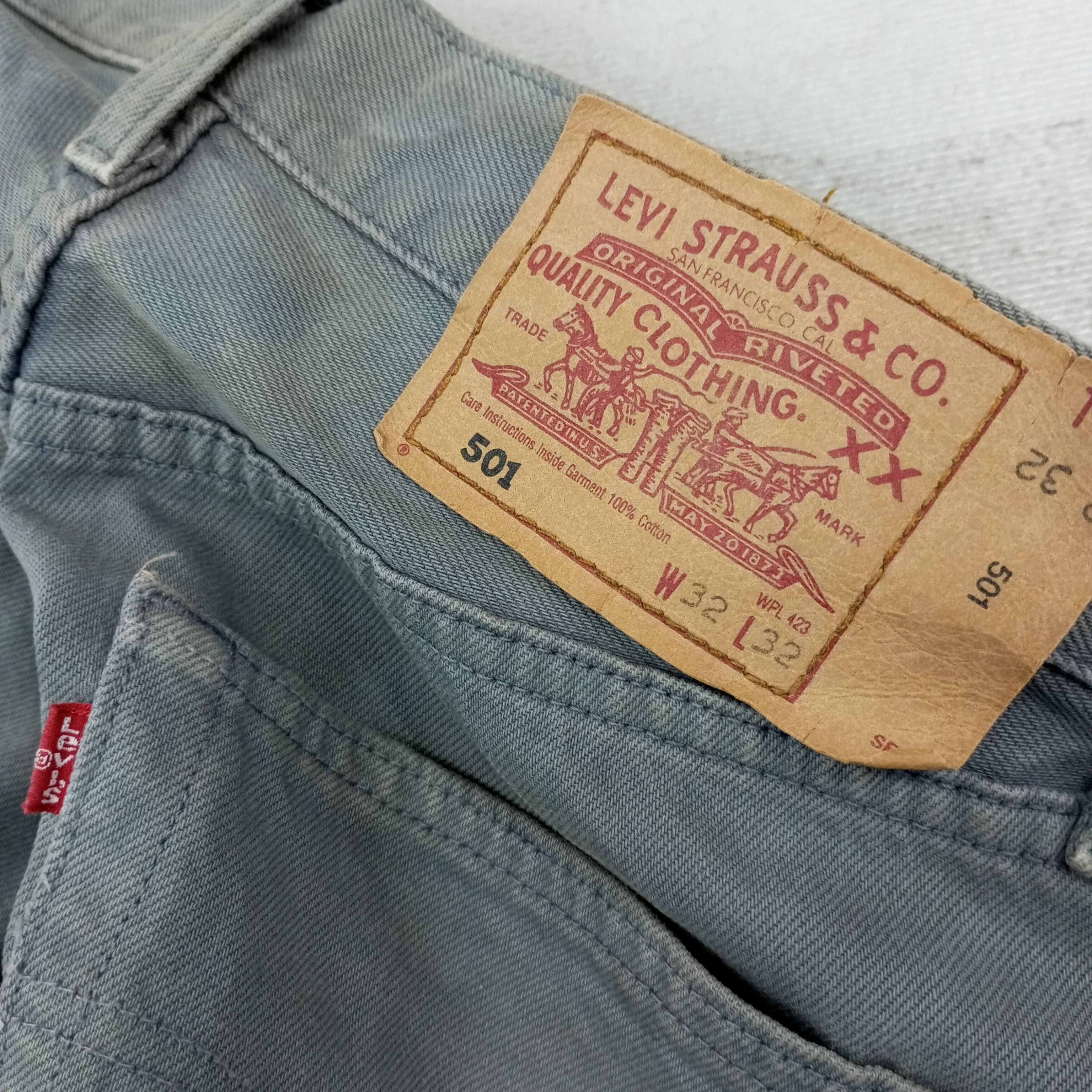 Levi's Levis 501 Streetwear Pants c235n36 Size US 29 - 15 Thumbnail