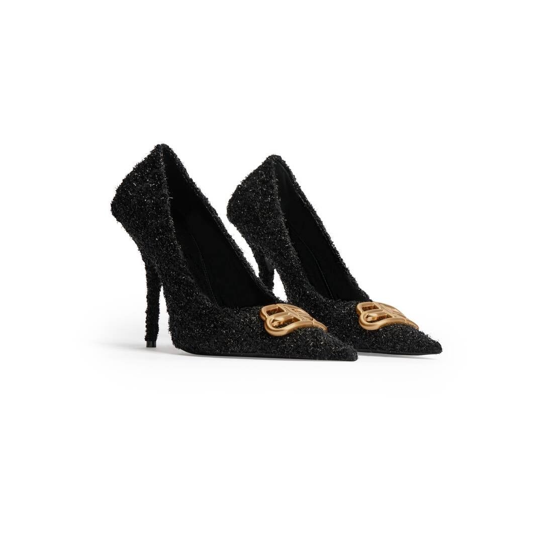 Balenciaga o1w1db10625 Square Knife BB 110mm Pumps in Black Size US 8 / IT 38 - 2 Thumbnail