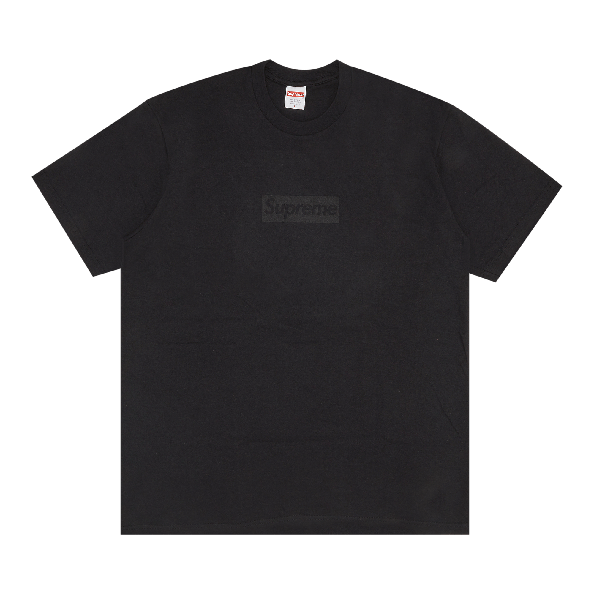 Supreme Supreme Tonal Box Logo Tee Black | Grailed