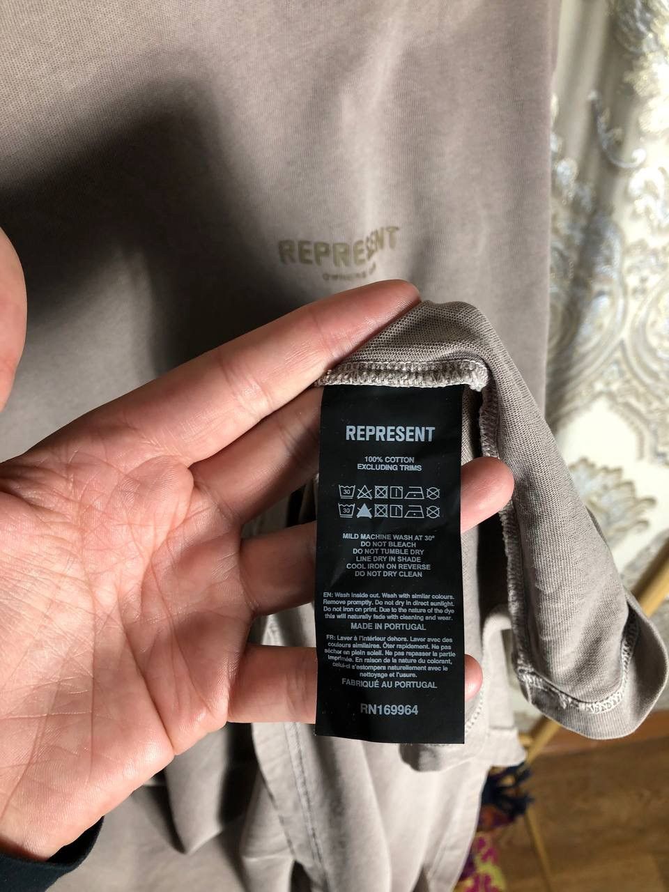 Represent Clo. VINTAGE REPRESENT OWNERS CLUB DOUBLE PRINTED CASUAL Y2K 90s Size US XL / EU 56 / 4 - 8 Thumbnail