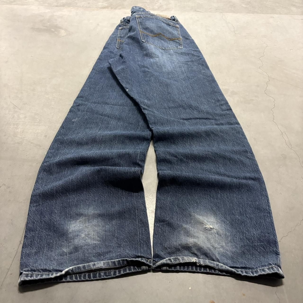 Vintage Crazy Vintage Y2K 2000s Baggy Streetwear Grunge Dark Wash Denim Jeans! Size US 36 / EU 52 - 6 Thumbnail