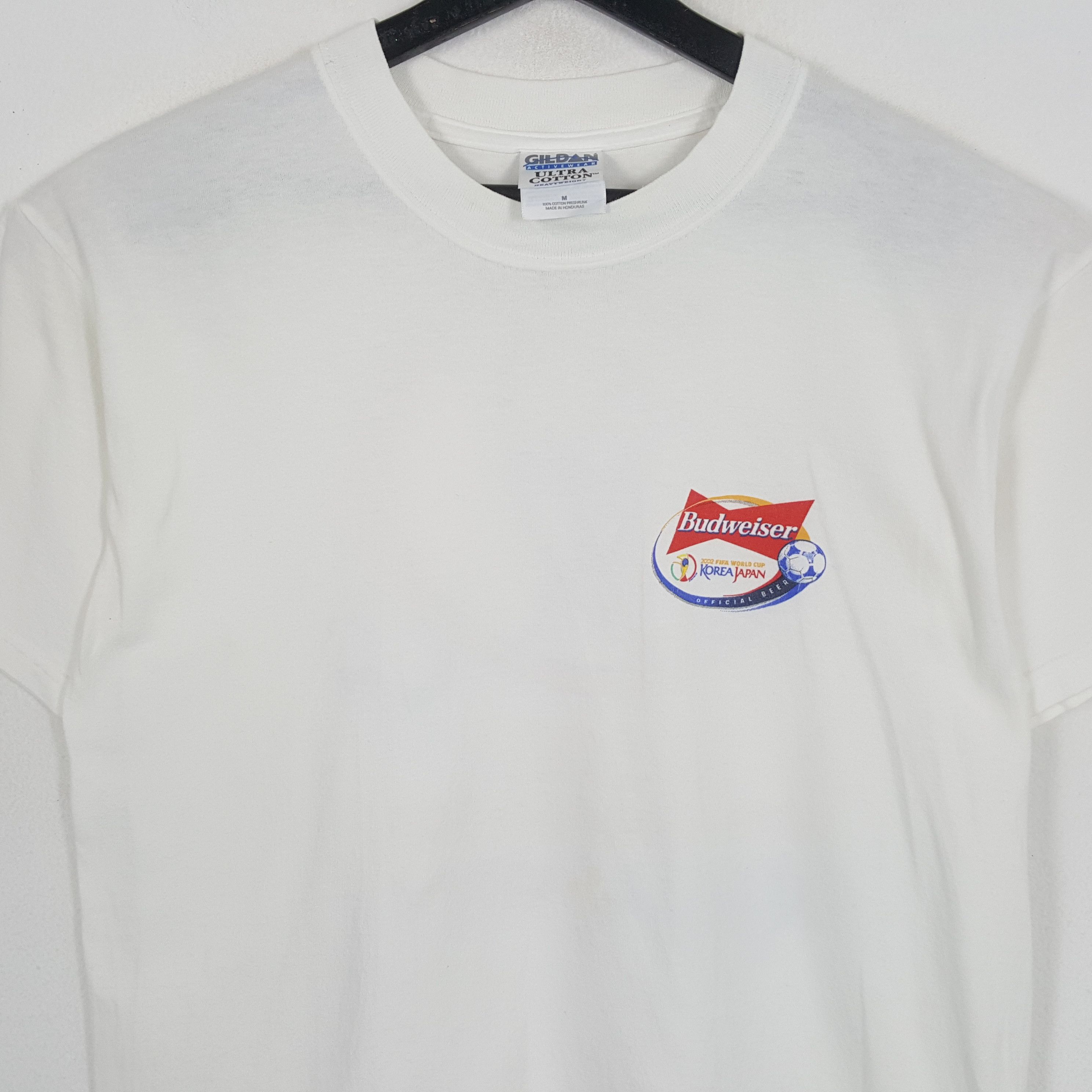Vintage FIFA WORLD CUP 2002 KOREA JAPAN Vintage Tshirt Size US M / EU 48-50 / 2 - 4 Thumbnail