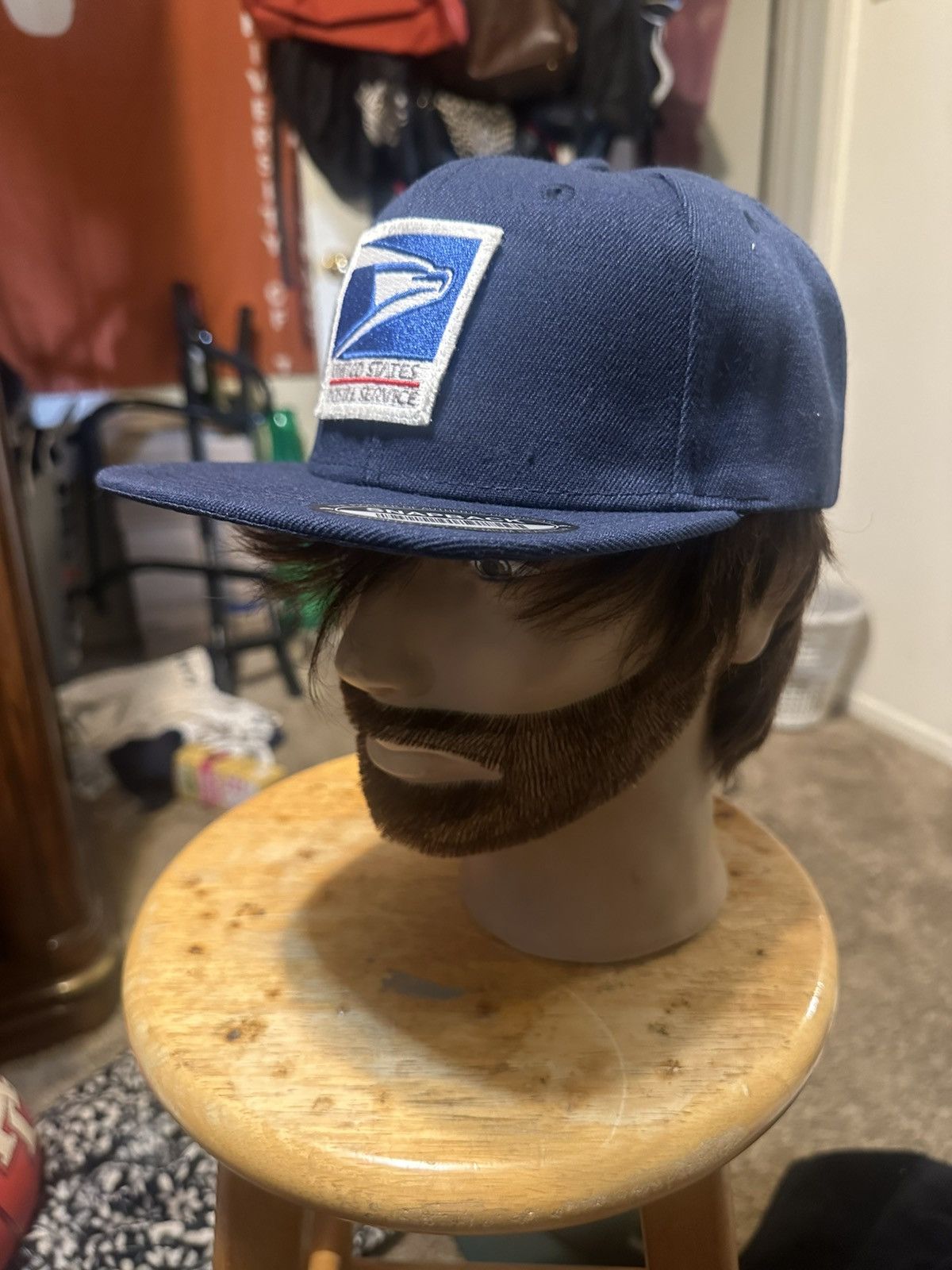 Anti Social Social Club × Vintage Vintage USPS Mailman “triple navy” hat 90s Size ONE SIZE - 6 Thumbnail