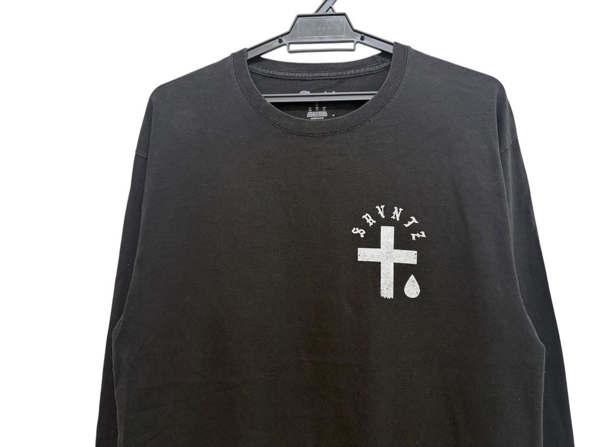 Champion DOPE 🔥 SRVNTZ BIG BACK THE SACRED HEART JESUS GRAPHICAL TEE Size US L / EU 52-54 / 3 - 3 Thumbnail