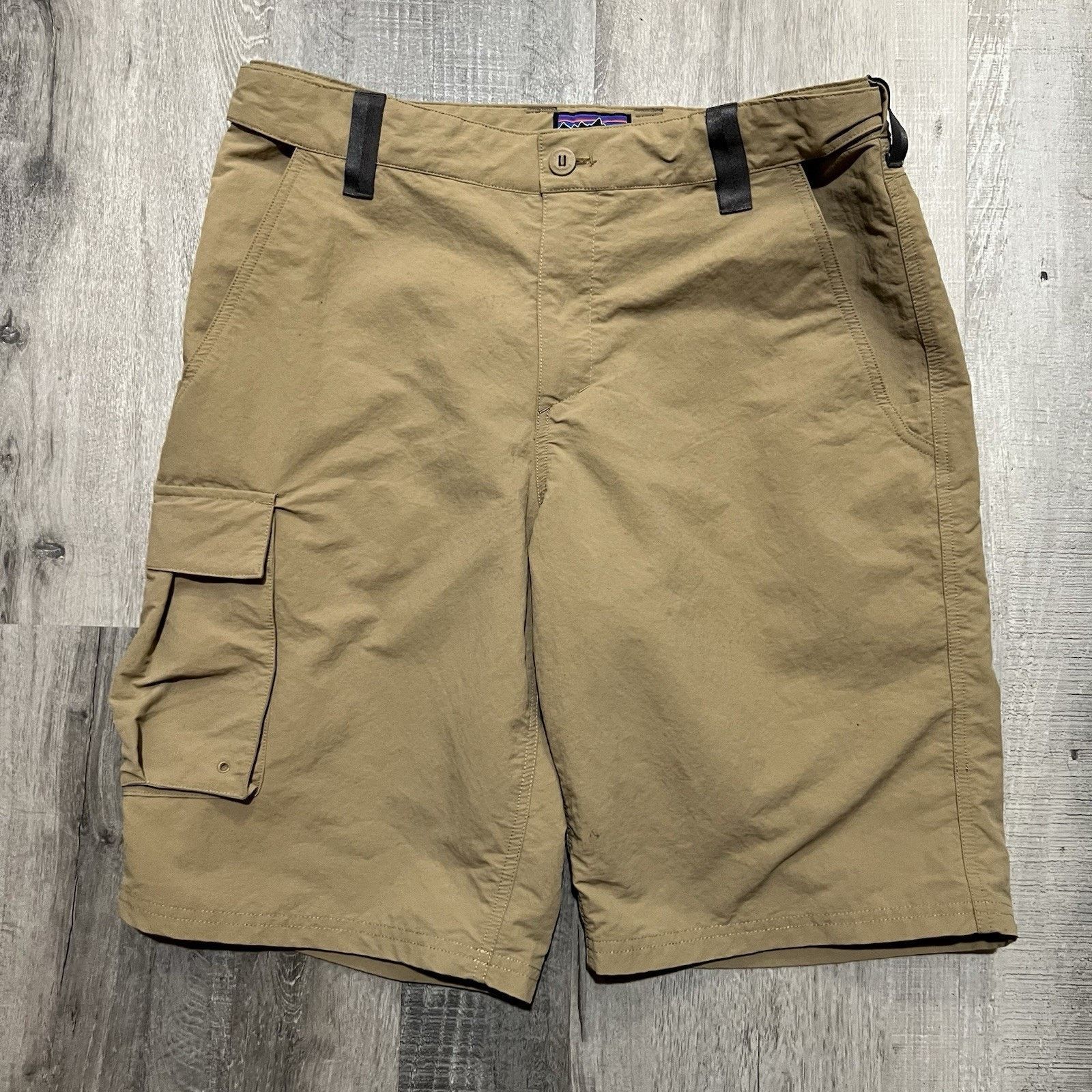 Patagonia Patagonia Netplus Fishing Net Cargo Shorts Outdoor Hiking L Size US 34 / EU 50 - 1 Thumbnail