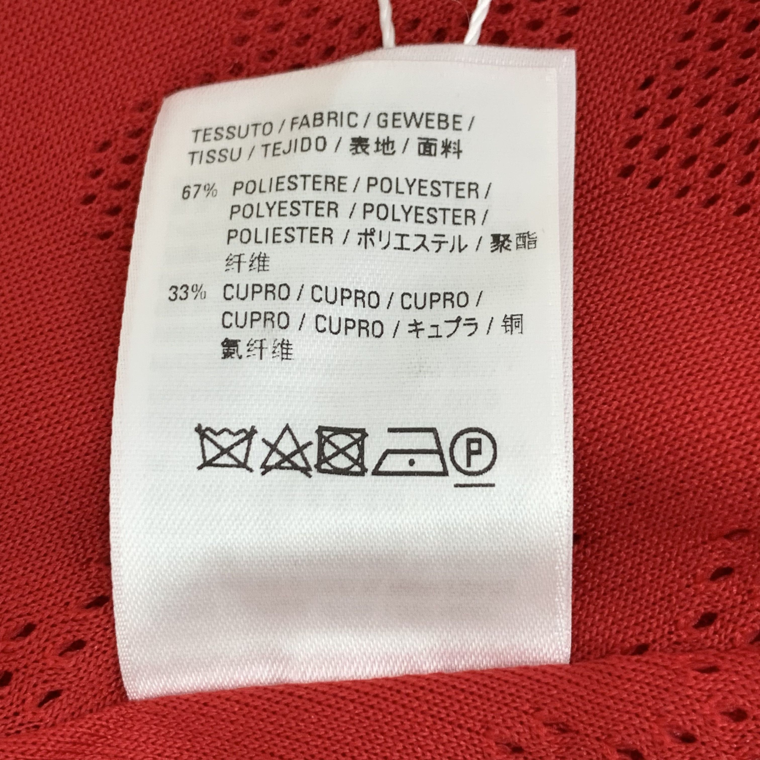 Balenciaga CW0423 Balenciaga Red Maxi Skirt With Textured Pattern Size 26" / US 2 / IT 38 - 7 Thumbnail