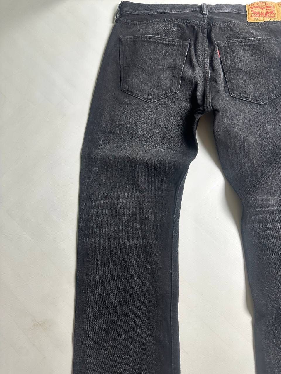 Levi's Vintage 00s Levis Washed Wide Jeans USA streetwear Faded Size US 36 / EU 52 - 2 Thumbnail