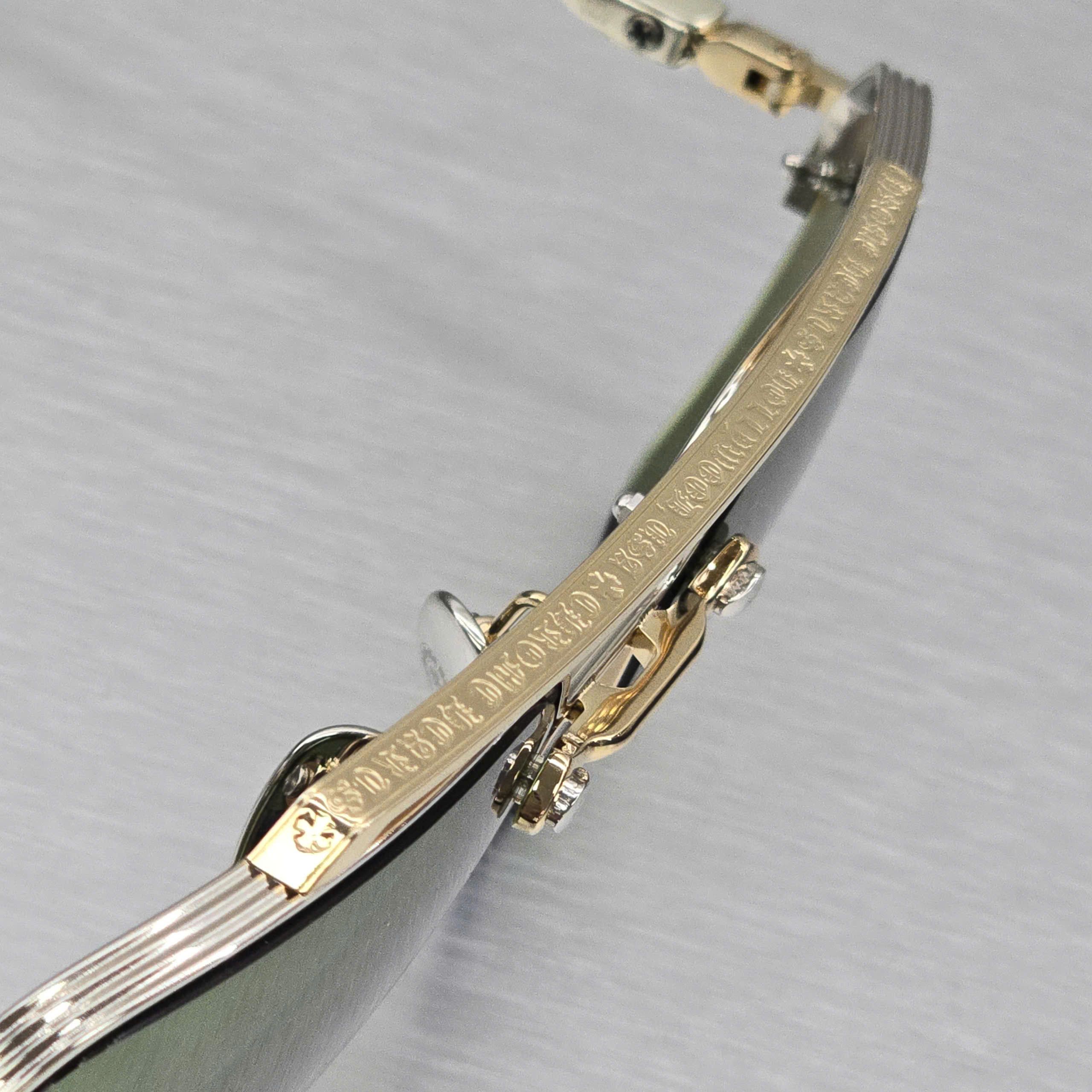 Chrome Hearts CHROME HEARTS BIDI ESEM Shiny Silver-Gold Plated - Marine Size ONE SIZE - 5 Thumbnail