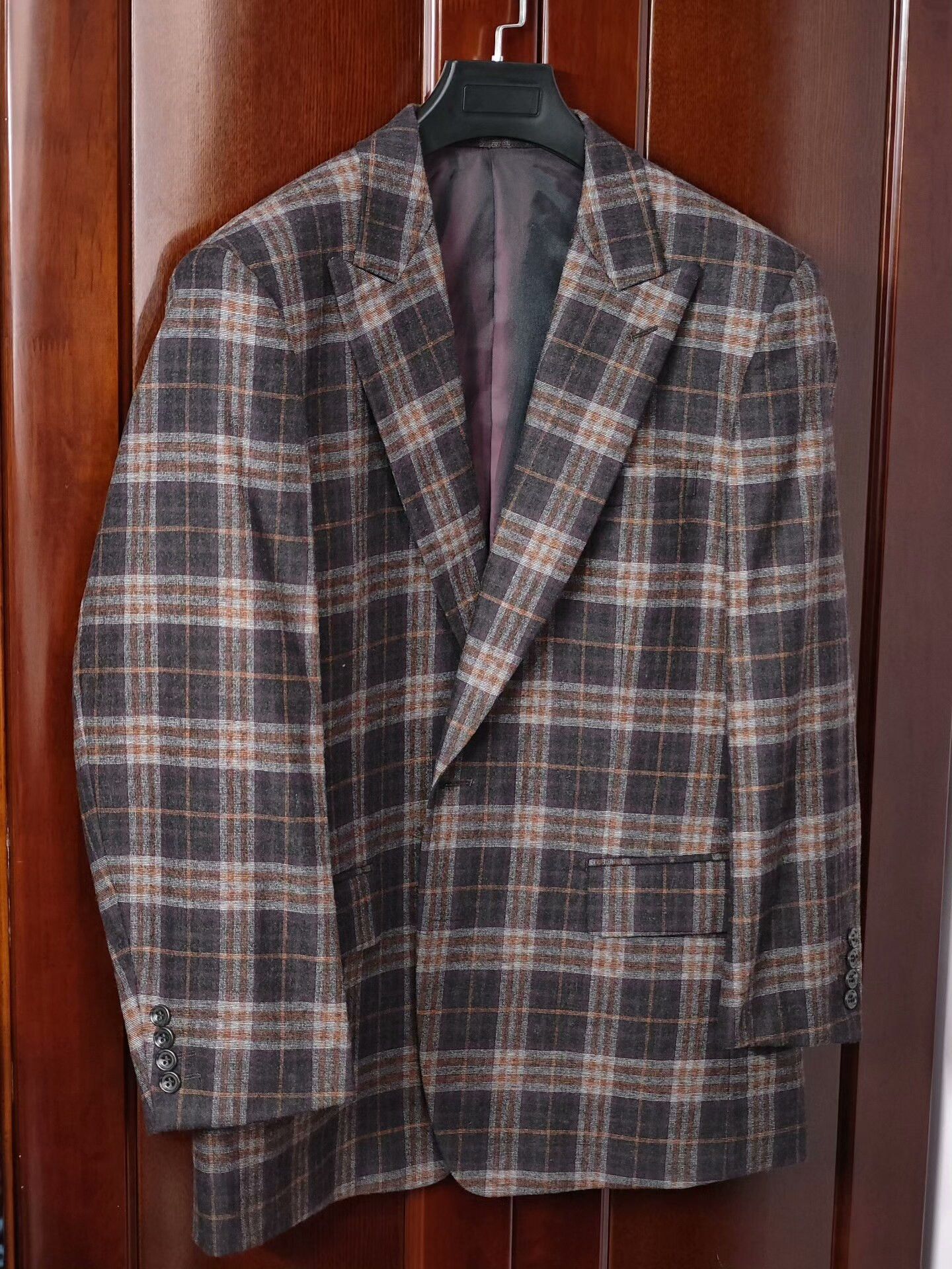 Japanese Brand Italian Wool Blend Custom Blazer Size US L / EU 52-54 / 3 - 1 Thumbnail