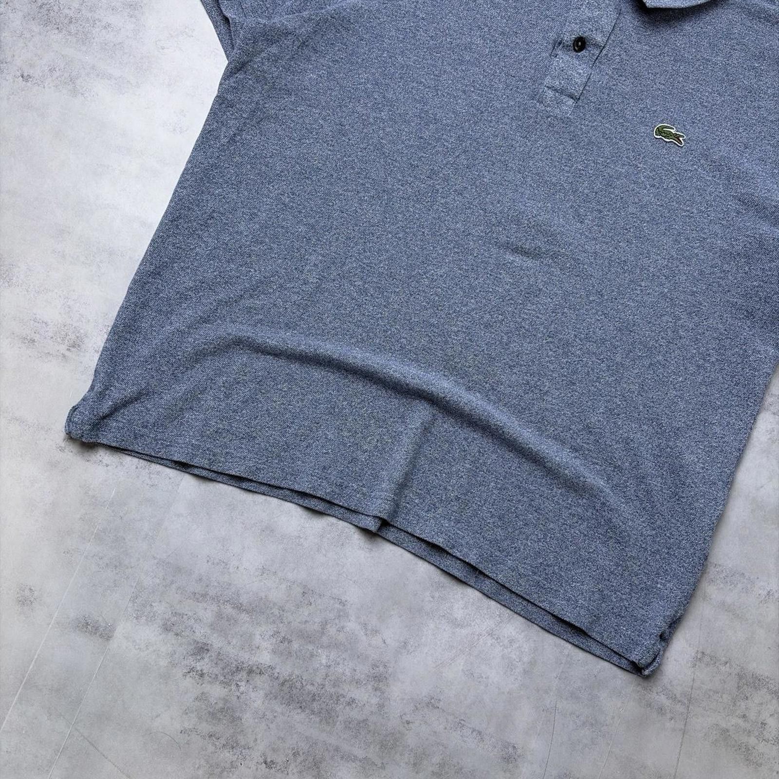 Lacoste Y2K Blue Lacoste Polo Shirt Size US L / EU 52-54 / 3 - 4 Thumbnail
