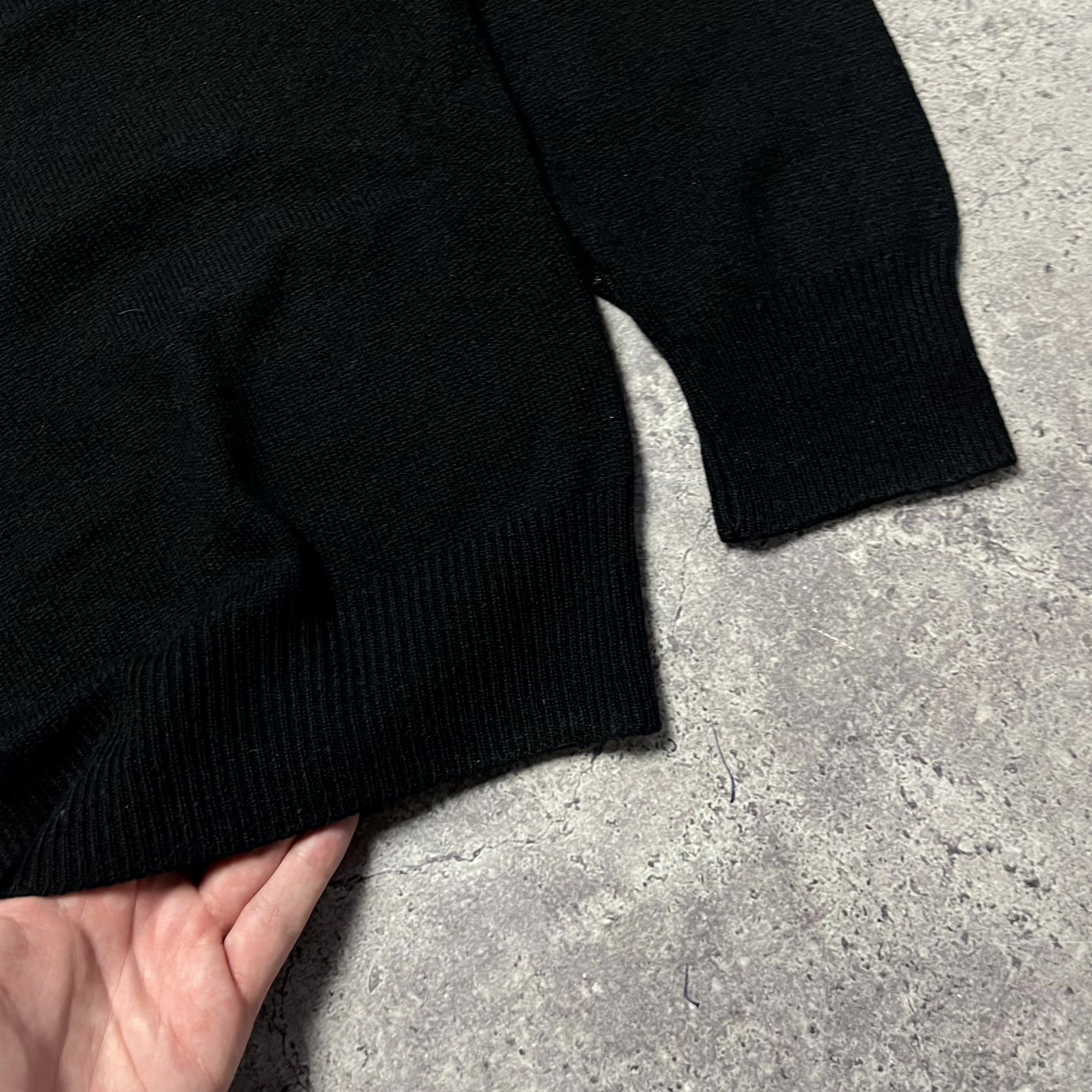 Lyle & Scott Lyle & Scott Golf Crewneck Wool Black Sweater Size M Size US M / EU 48-50 / 2 - 5 Thumbnail