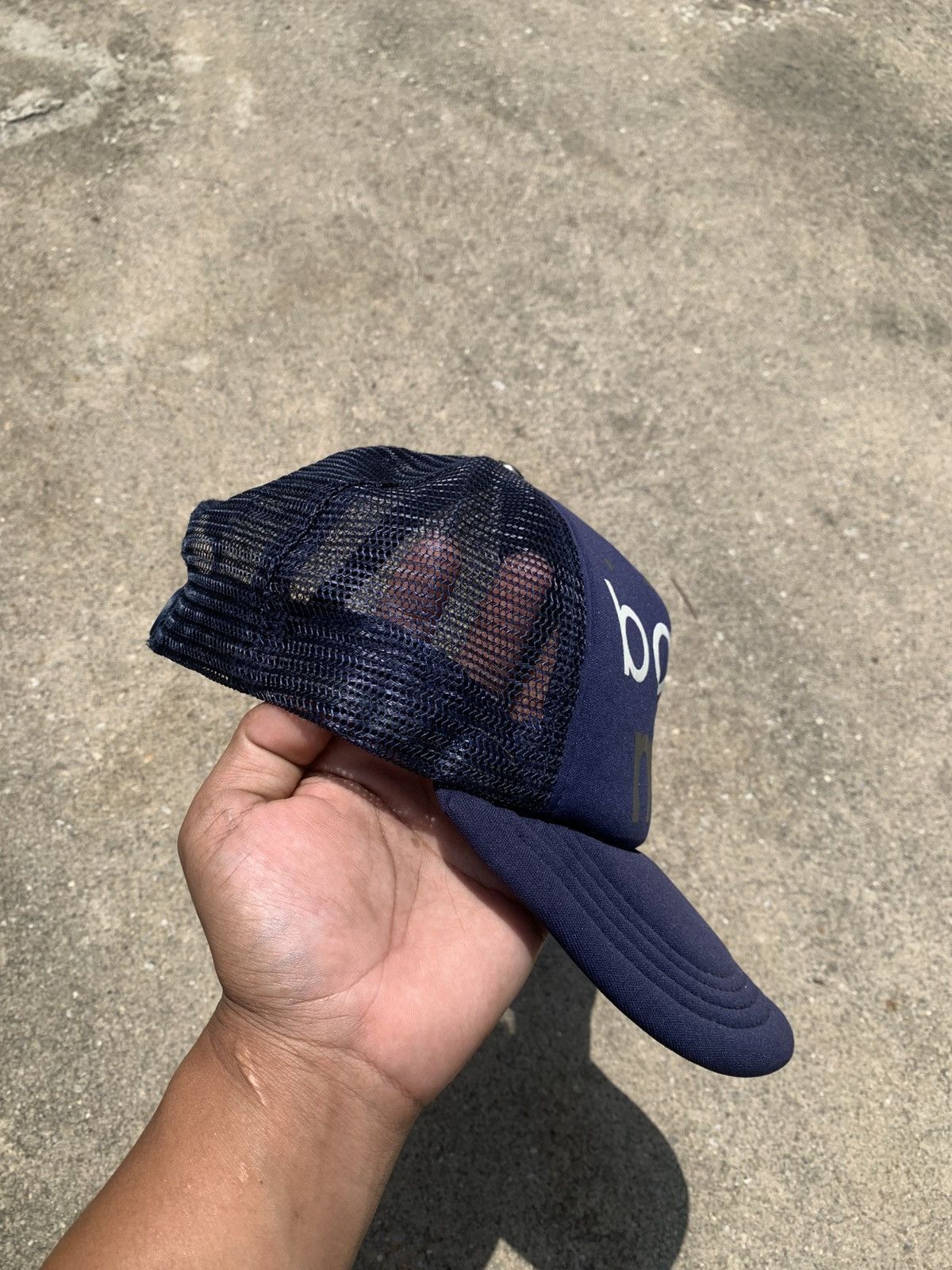 Bape vintage 2000s baby milo trucker hat Size ONE SIZE - 2 Thumbnail