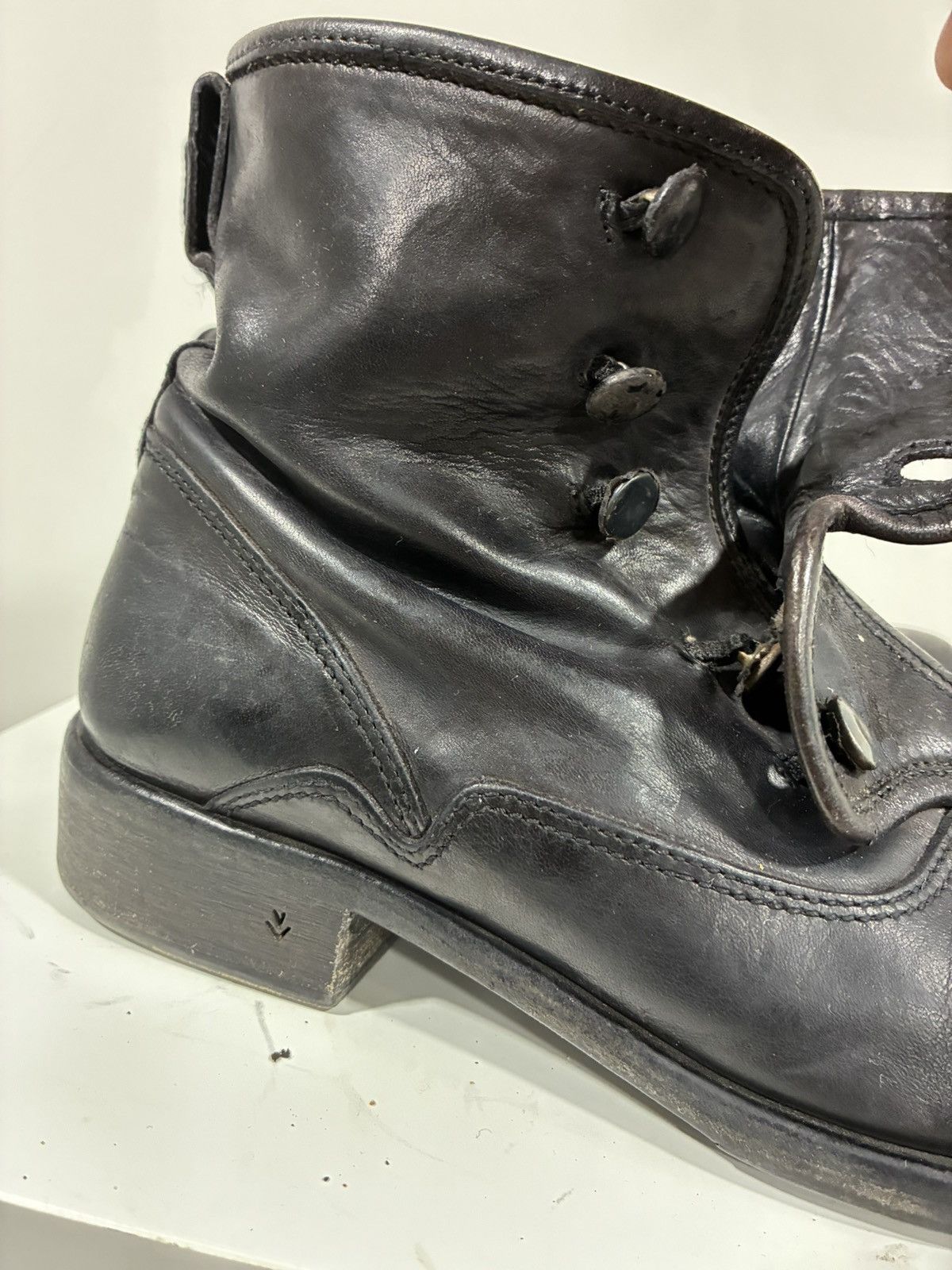 John Varvatos Bowery Button Boot Size US 8 EU 41 Size US 8 / EU 41 - 15 Thumbnail