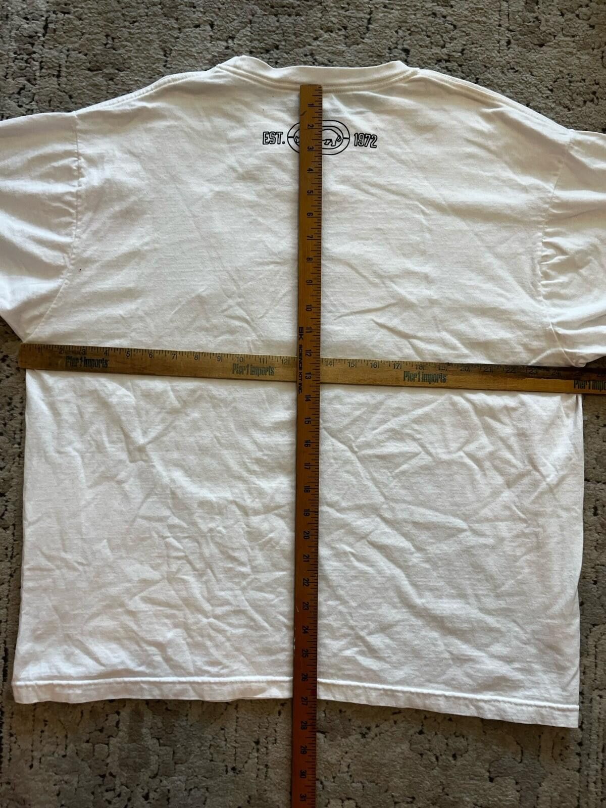 Ecko Unltd. Vintage Ecko Unltd Rhino Graphic Logo T-Shirt White 2XL Size US XXL / EU 58 / 5 - 8 Thumbnail