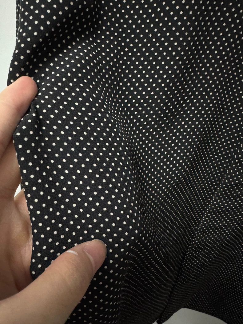 Saint Laurent Paris Saint Laurent Paris Saint Laurent Polka Dot Silk Shirt Siz Size US M / EU 48-50 / 2 - 4 Thumbnail