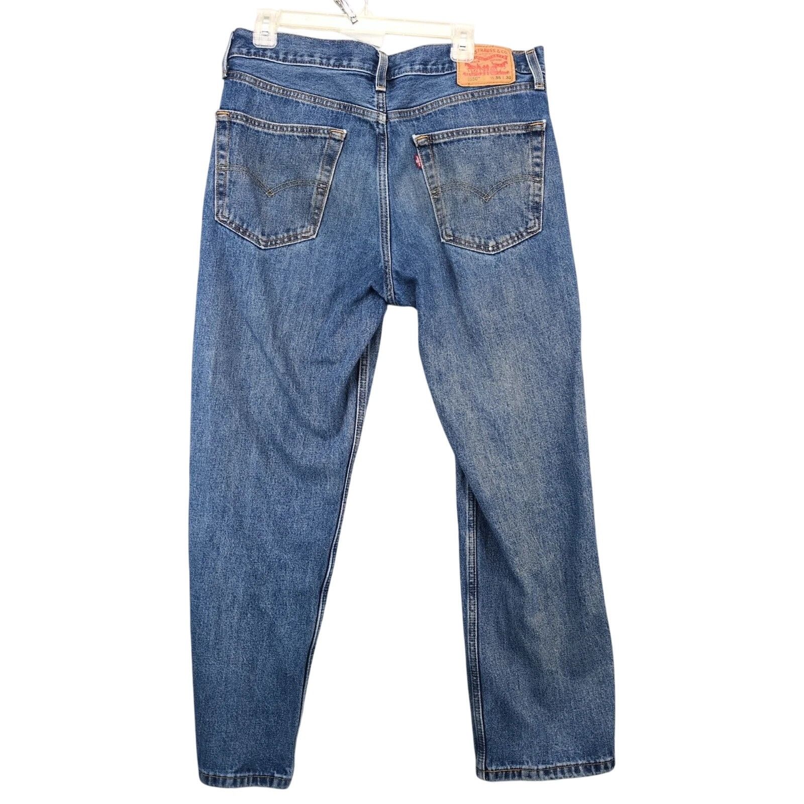 Levi's Levi's 550 Men's 36x30 Jeans Denim Straight Leg Relaxed Fit Size US 36 / EU 52 - 2 Thumbnail