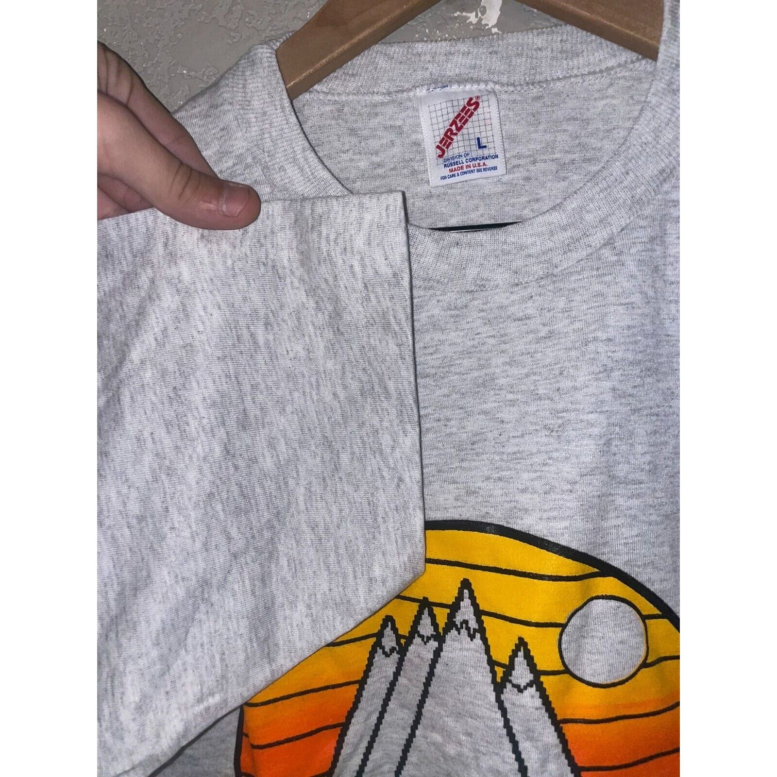 Jerzees Vintage Bozeman Public Schools Shirt Wellness Peak Tee VTG L Size US L / EU 52-54 / 3 - 5 Thumbnail