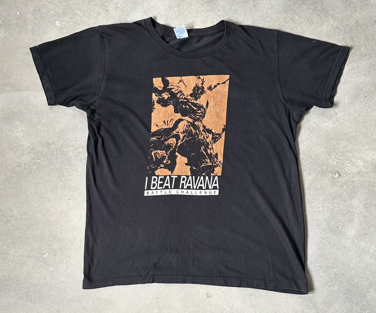 Vintage VINTAGE FINAL FANTASY XIV I BEAT RAVANA BATTLE CHALLENGE TEE Size US L / EU 52-54 / 3 - 1 Thumbnail