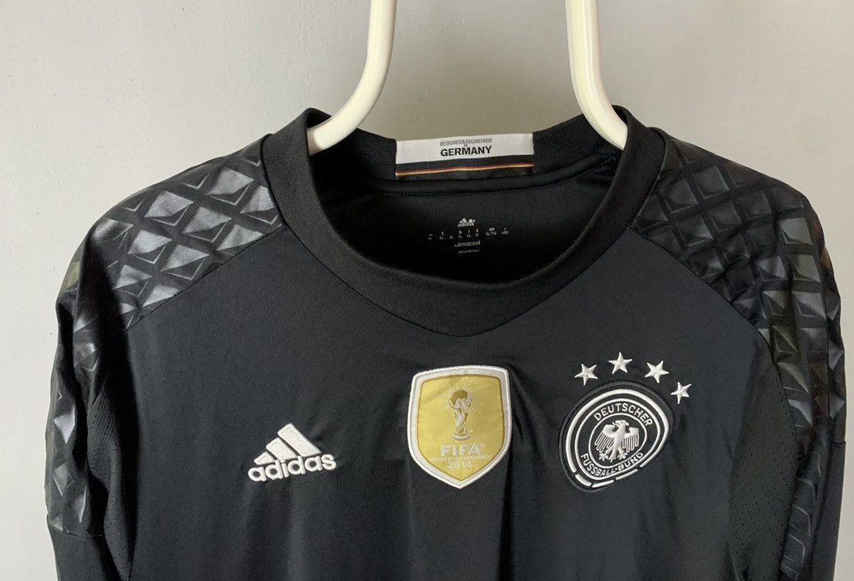 Adidas Germany 2016 Home Goalkeeper Football Size-XL Soccer Jersey Size US XL / EU 56 / 4 - 2 Thumbnail