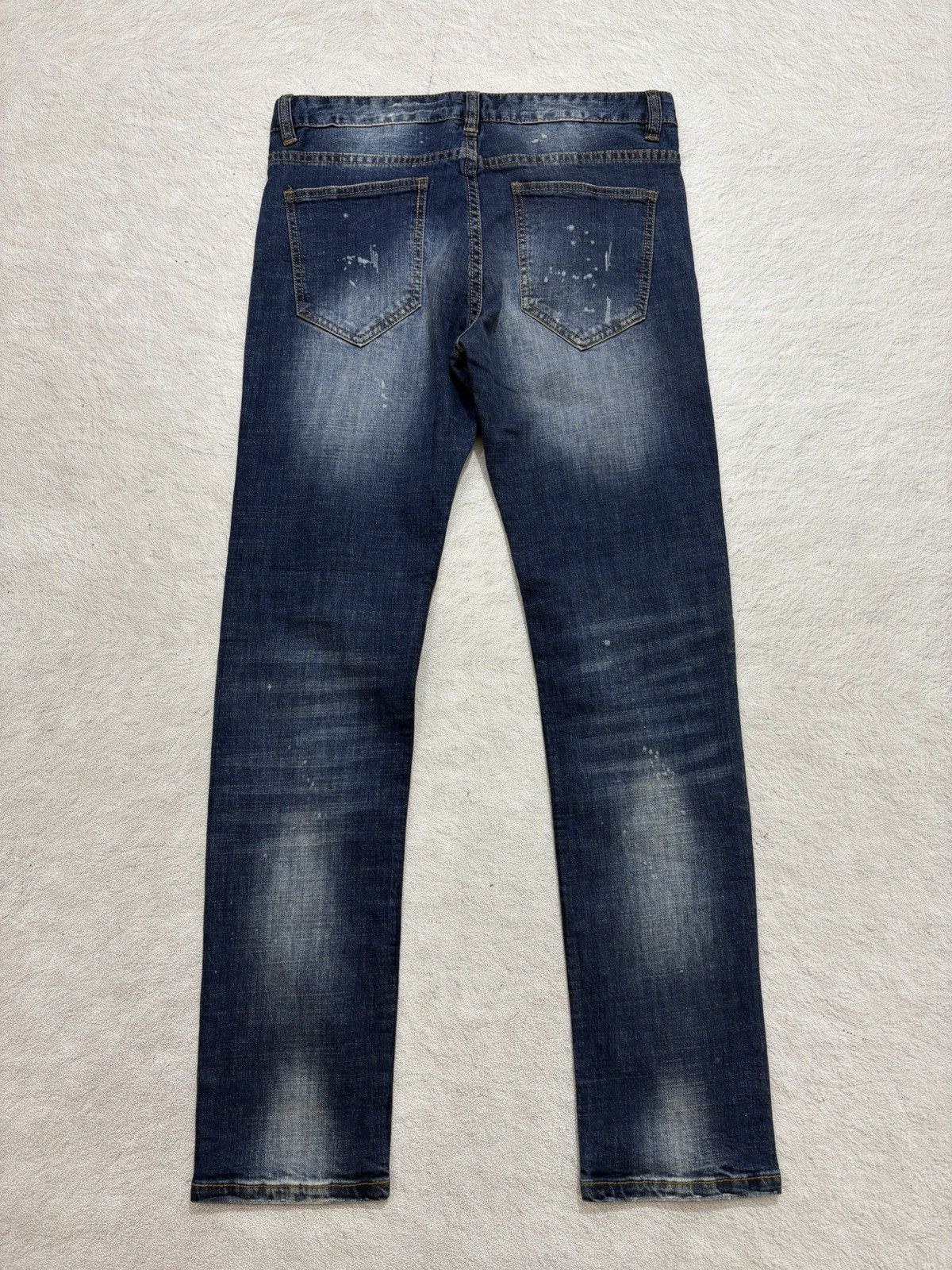 Saint Laurent Paris 2000s saint lauren paris distressed denim pants m Size US 31 - 8 Thumbnail