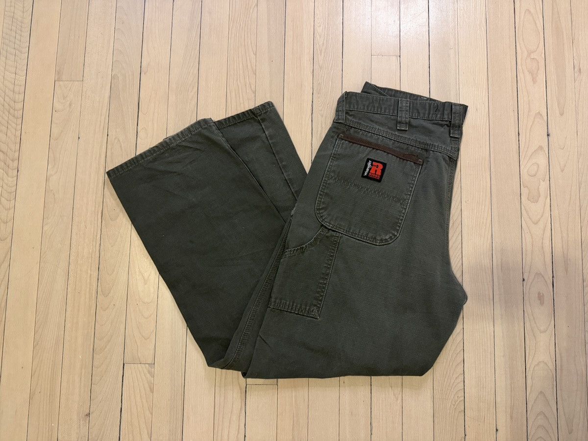 Wrangler Wrangler green workwear pants Size US 36 / EU 52 - 1 Thumbnail