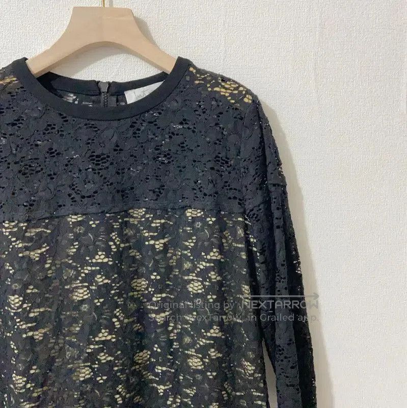 Max Mara MaxMara Black Lace Summer Dress for Women . Size M / US 6-8 / IT 42-44 - 2 Thumbnail