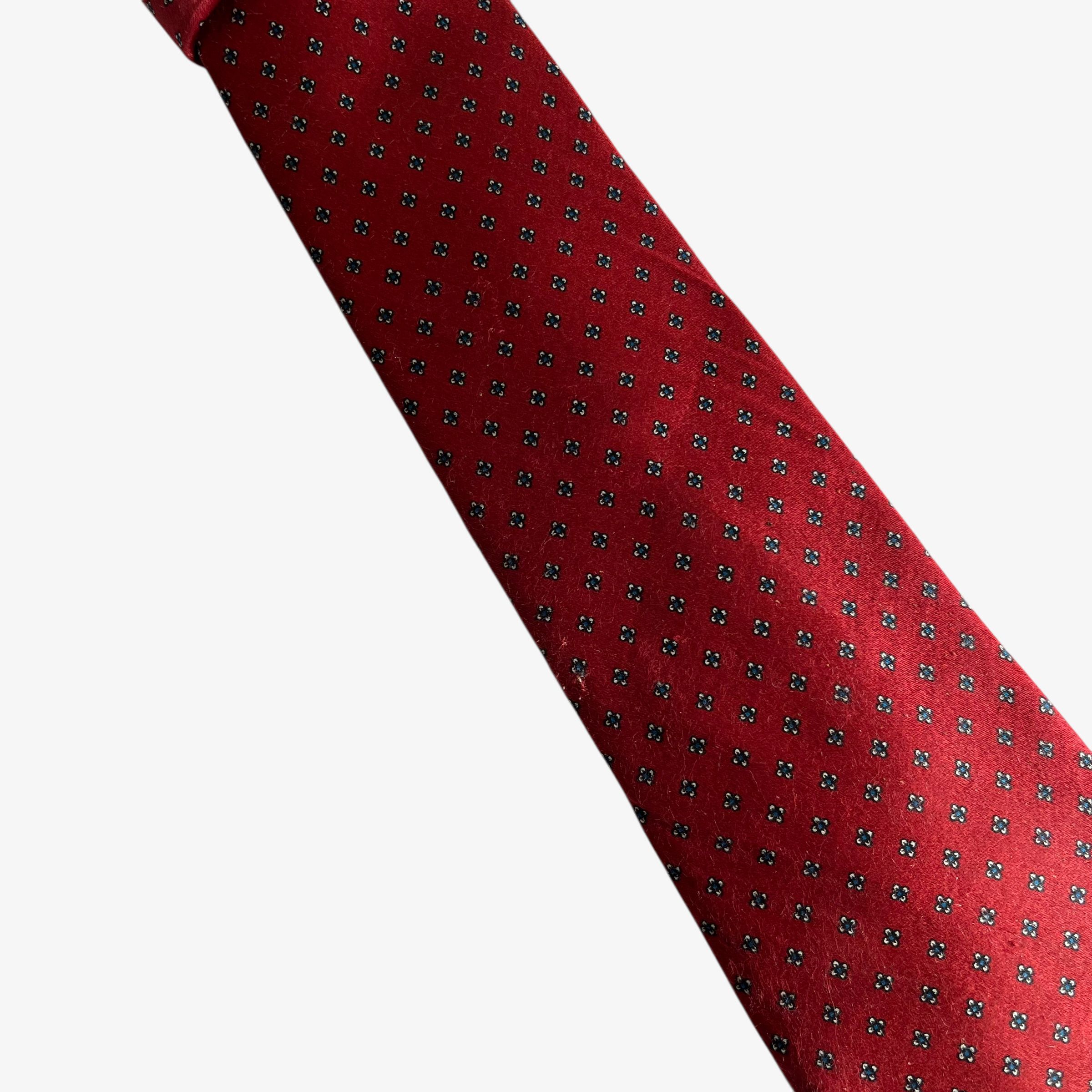 Oscar De La Renta Vintage 80s Oscar De La Renta Abstract Floral Print Silk Tie Size ONE SIZE - 5 Thumbnail