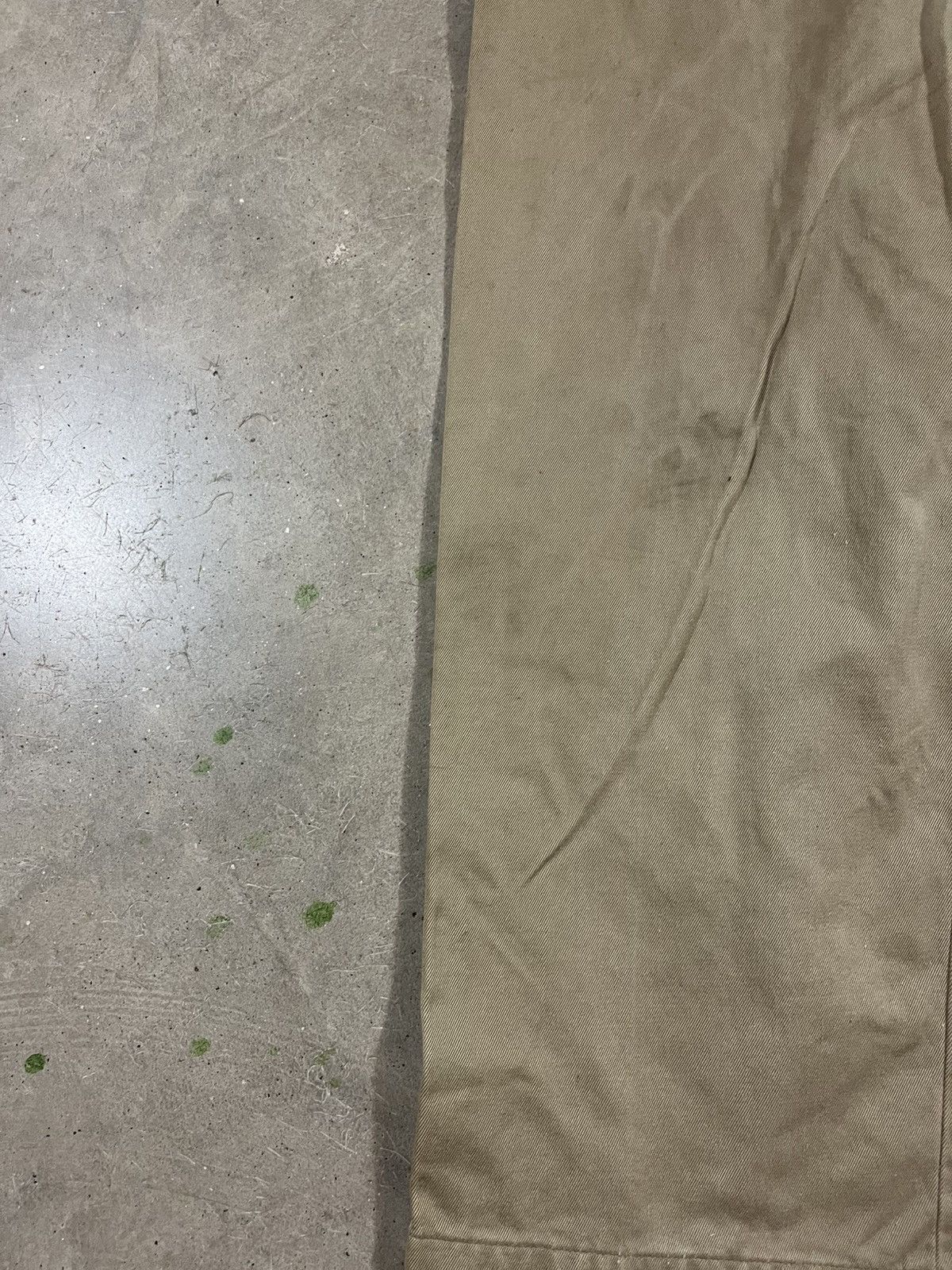 Vintage Vintage 60s US Army Khaki Chino Pants Painter 28x28 Size US 28 / EU 44 - 3 Thumbnail