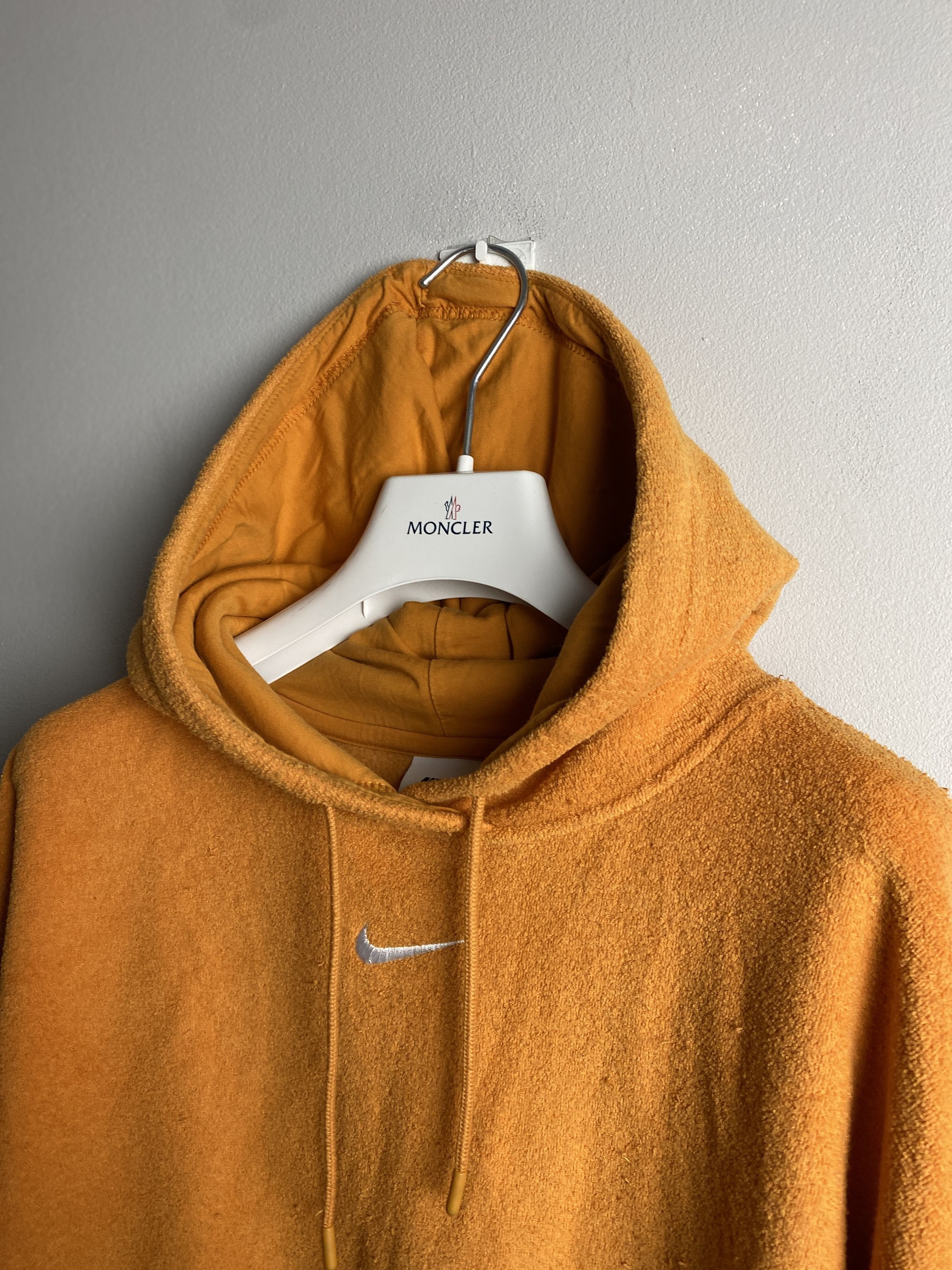 Nike Nike center swoosh towelling hoodie skate rap hip hop Size US S / EU 44-46 / 1 - 2 Thumbnail