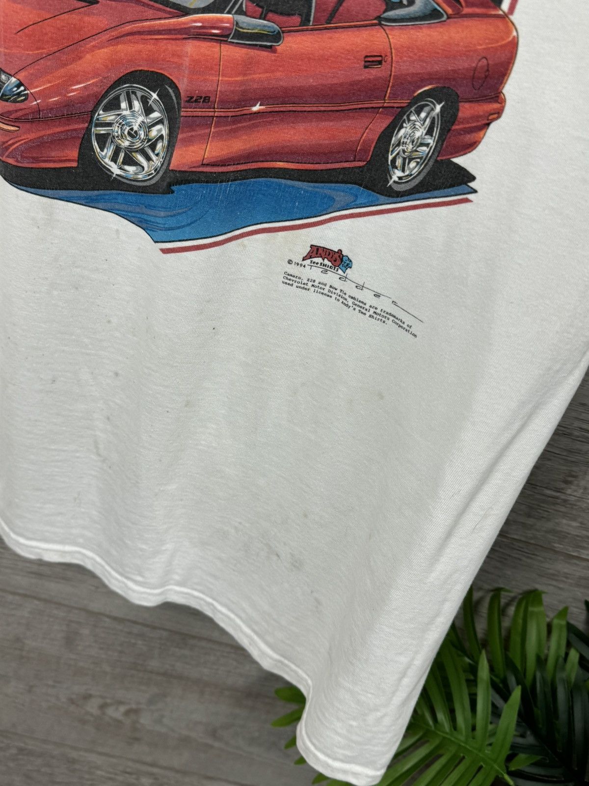 Vintage Chevrolet Camaro Z28 shirt tee 1994 rare vintage size L Size US L / EU 52-54 / 3 - 7 Thumbnail