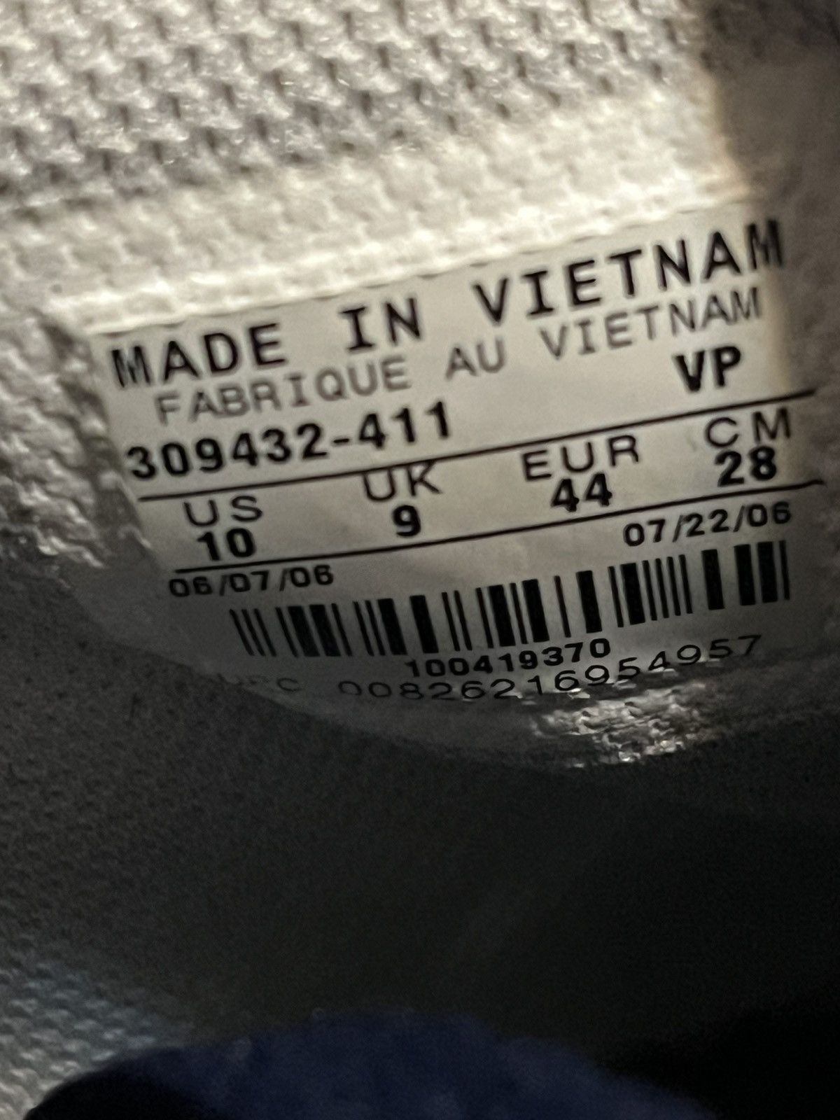 Nike Vintage Dunk High Navy Size US 10 / EU 43 - 6 Thumbnail